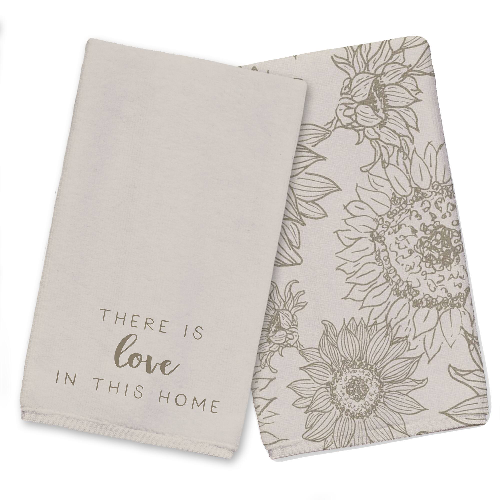Love In This Home Tea Towel Set