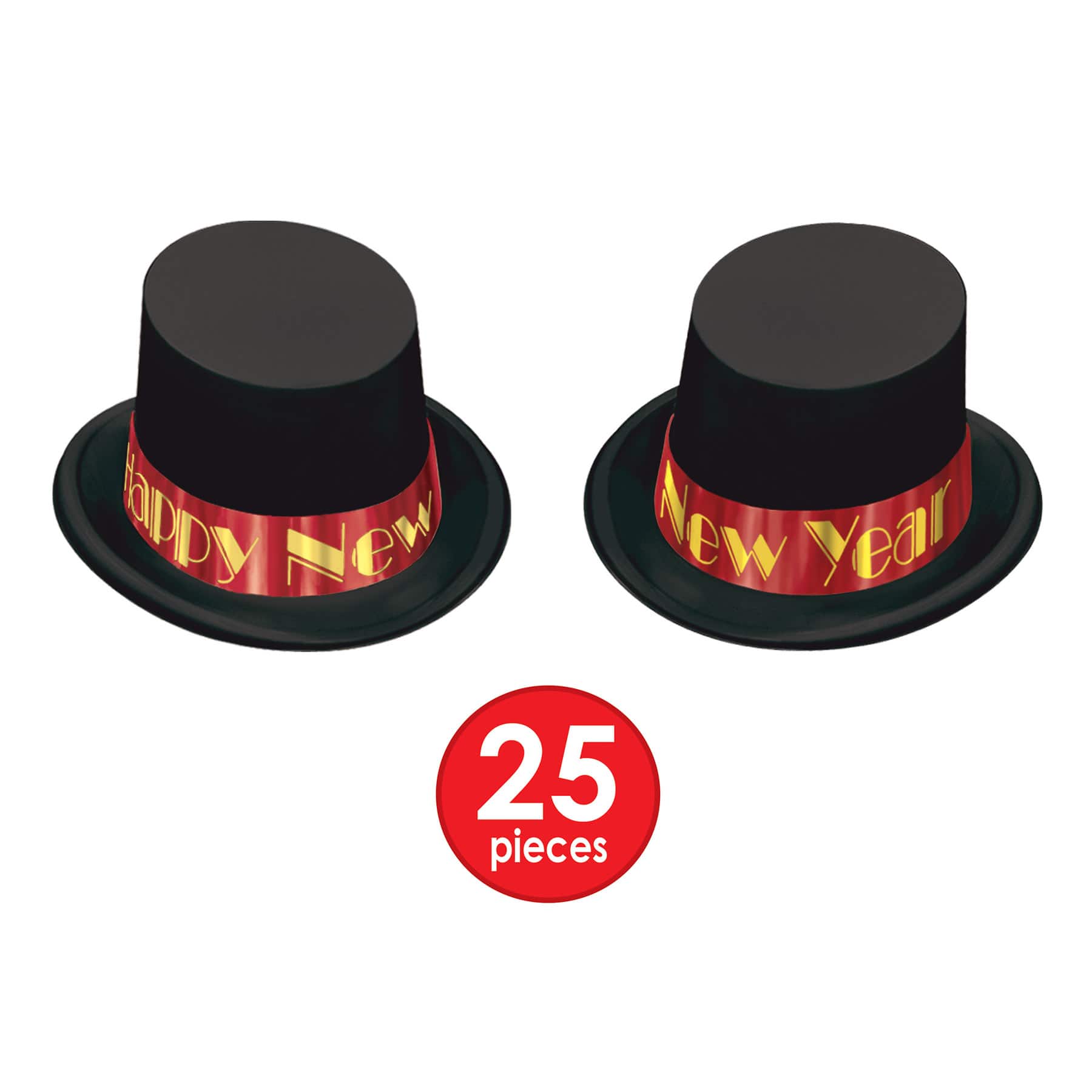 Beistle Black & Red New Year Onyx Party Favor Kit for 50
