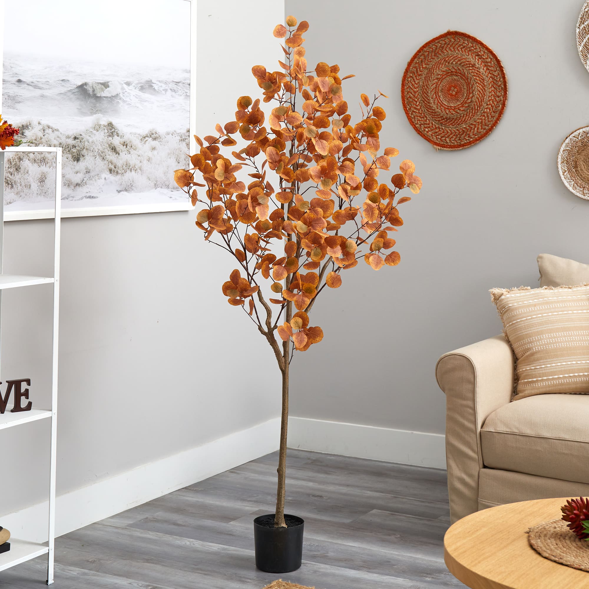 6ft. Potted Autumn Eucalyptus Tree