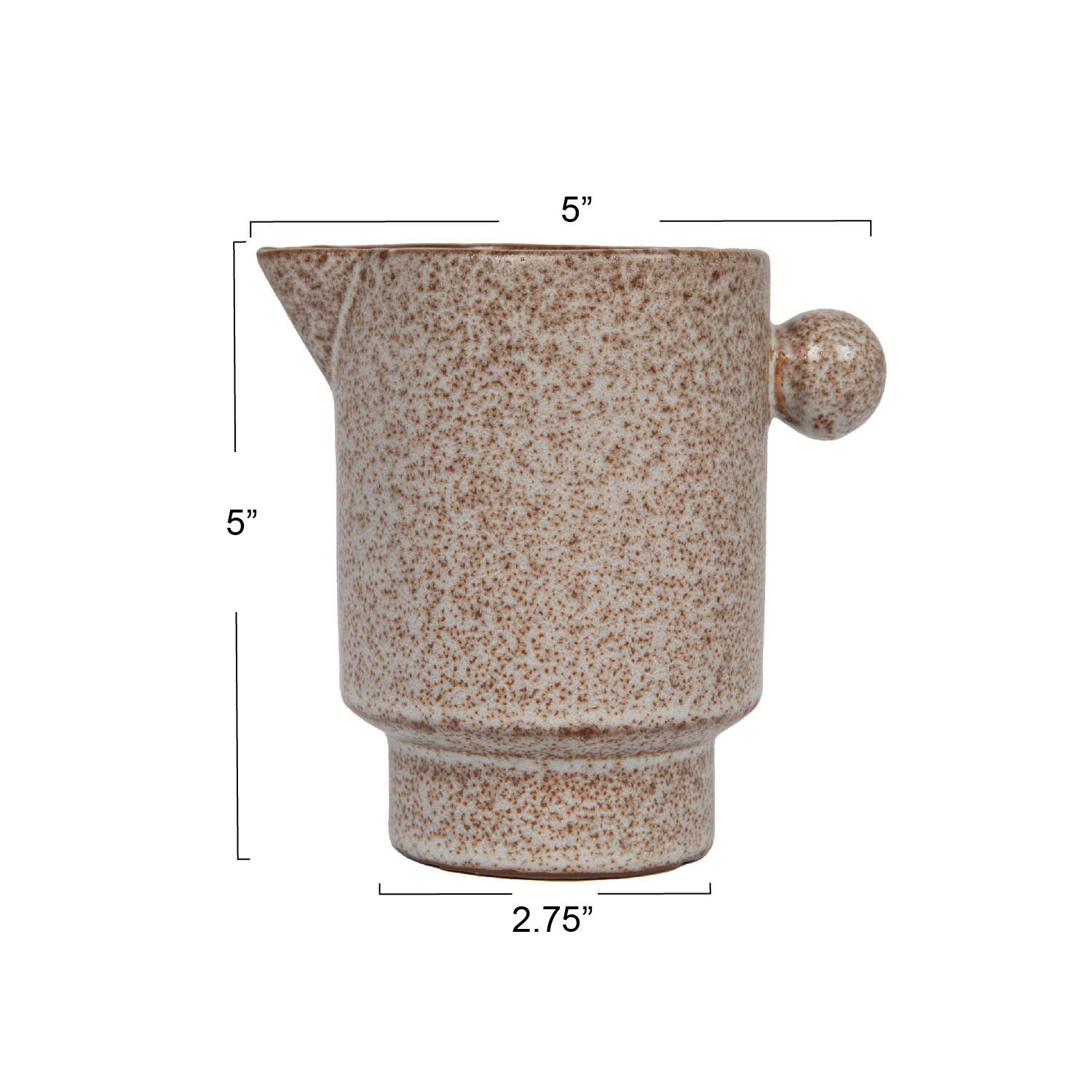 Hello Honey® Modern Stoneware Pitcher