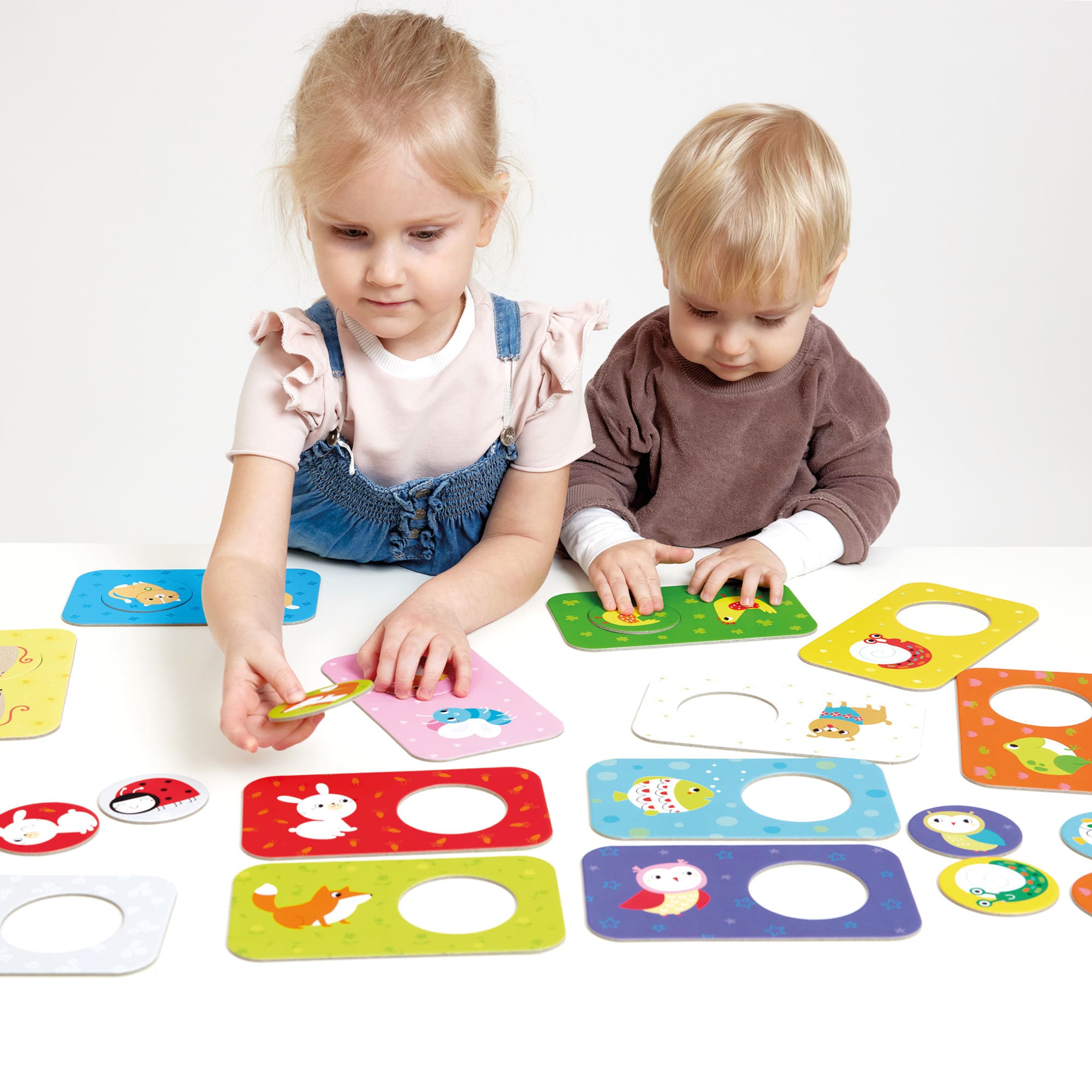 Banana Panda Match the Buddies Puzzles Set