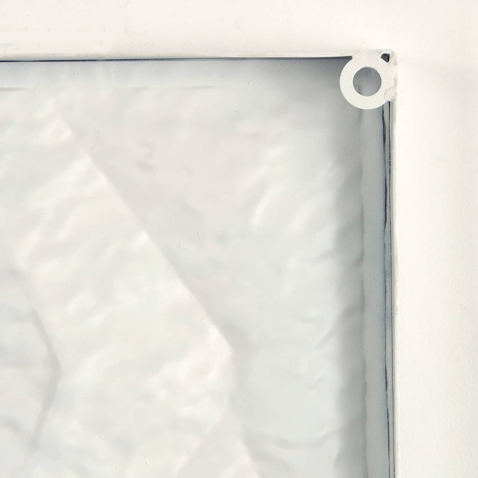 Abstract Dimensional Wall Art in White Frame