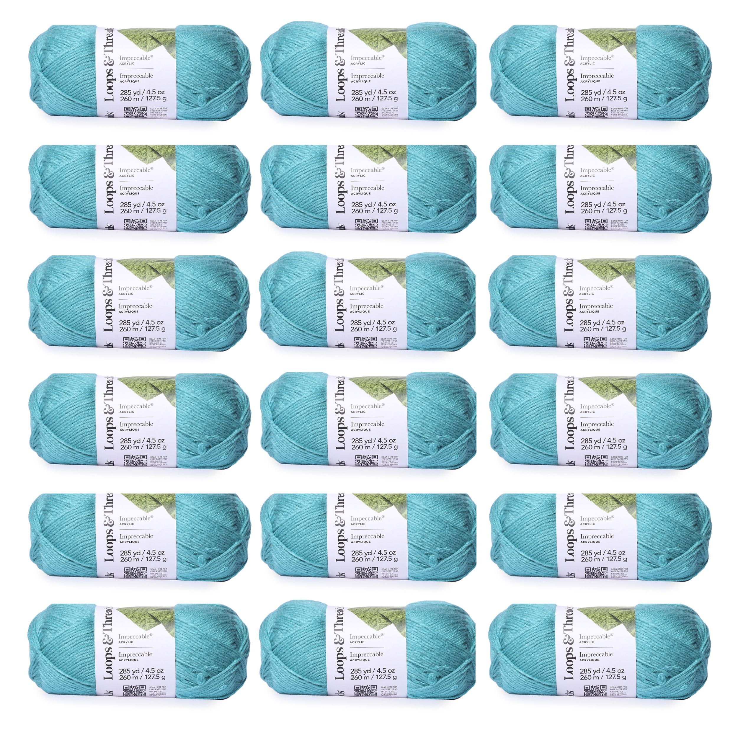 18 Pack: Impeccable® Solid Yarn by Loops & Threads®