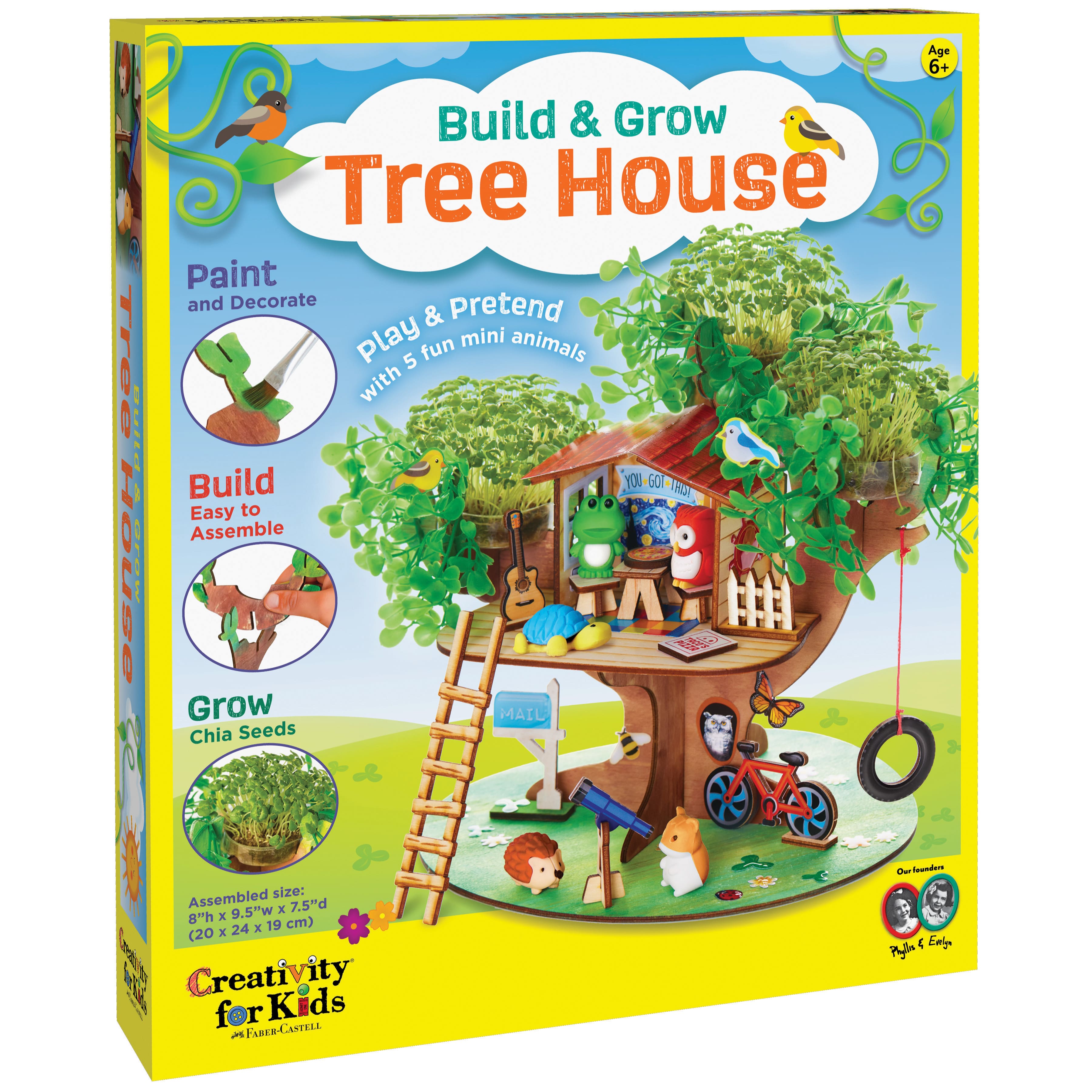 Creativity for Kids® Build & Grow Tree House Kit