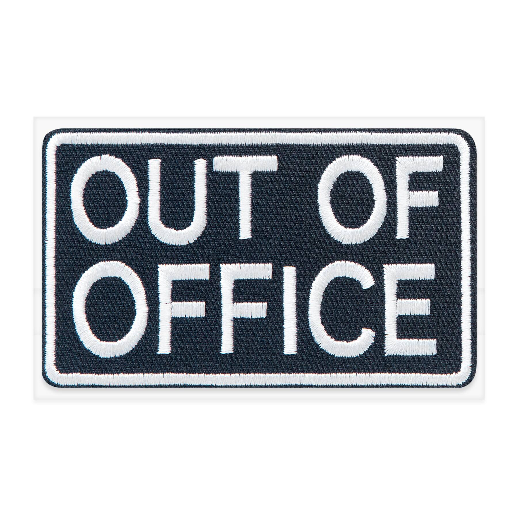 Out Of Office Embroidered Iron-On & Adhesive Patch by Make Market®