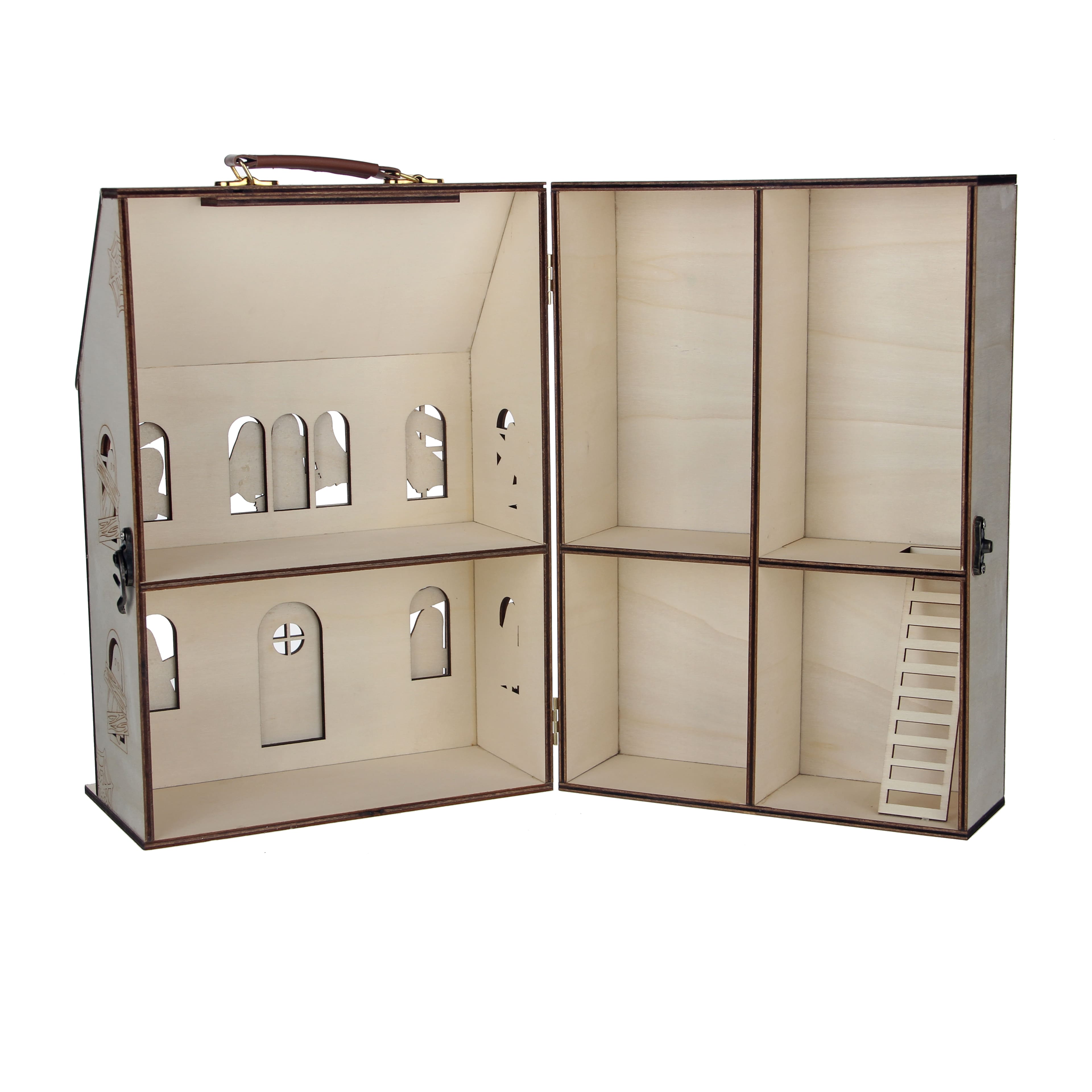 12" Ghostly DIY Wood Dollhouse by Make Market®