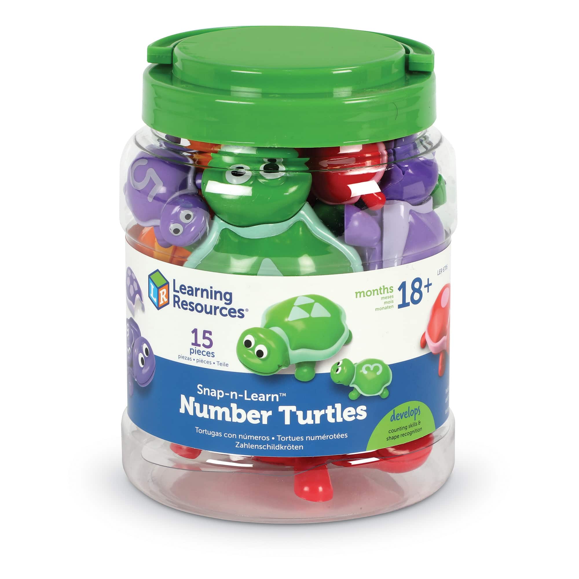 Learning Resources Snap-n-Learn Number Turtles