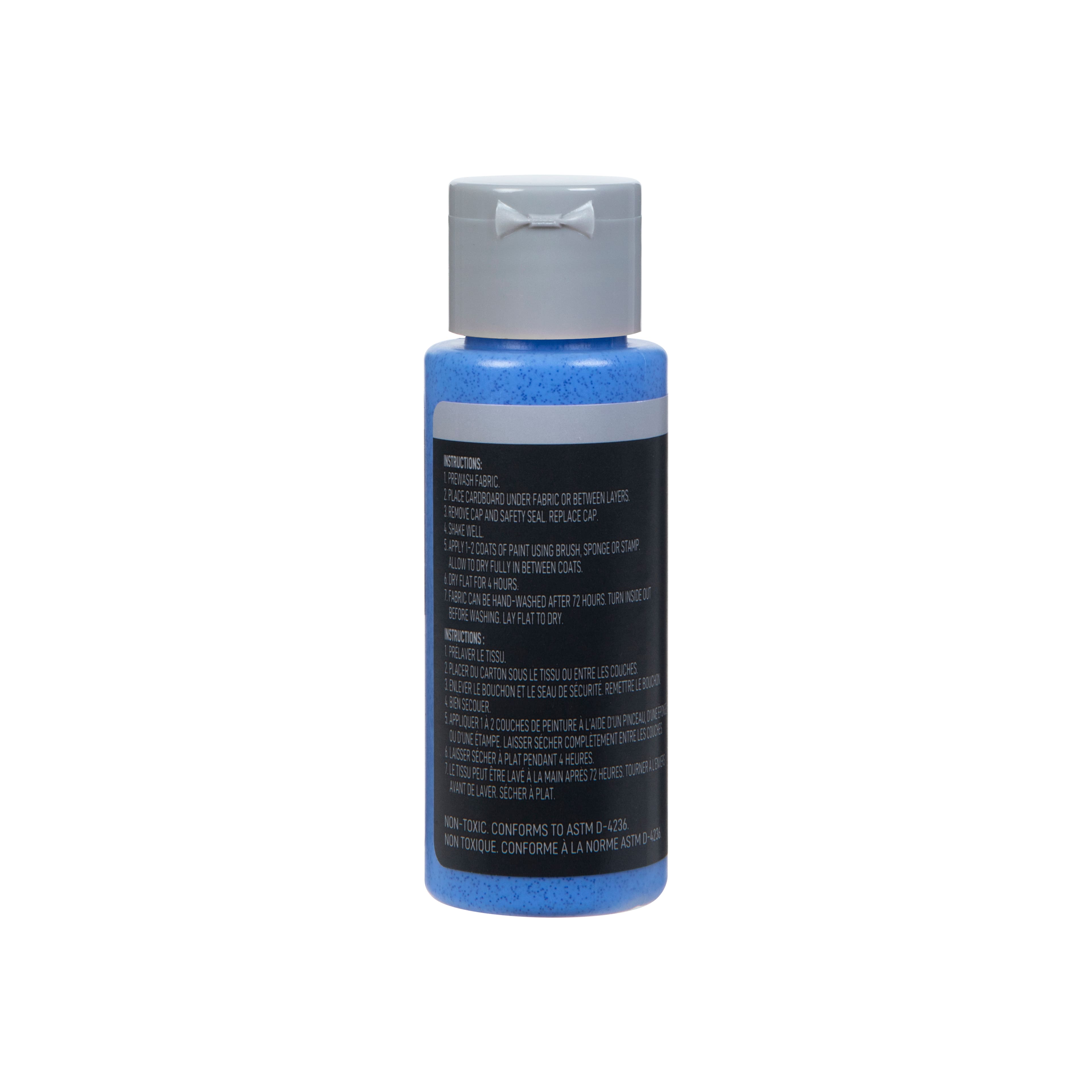 12 Pack: Glitter Brush-On Fabric Paint by Make Market
