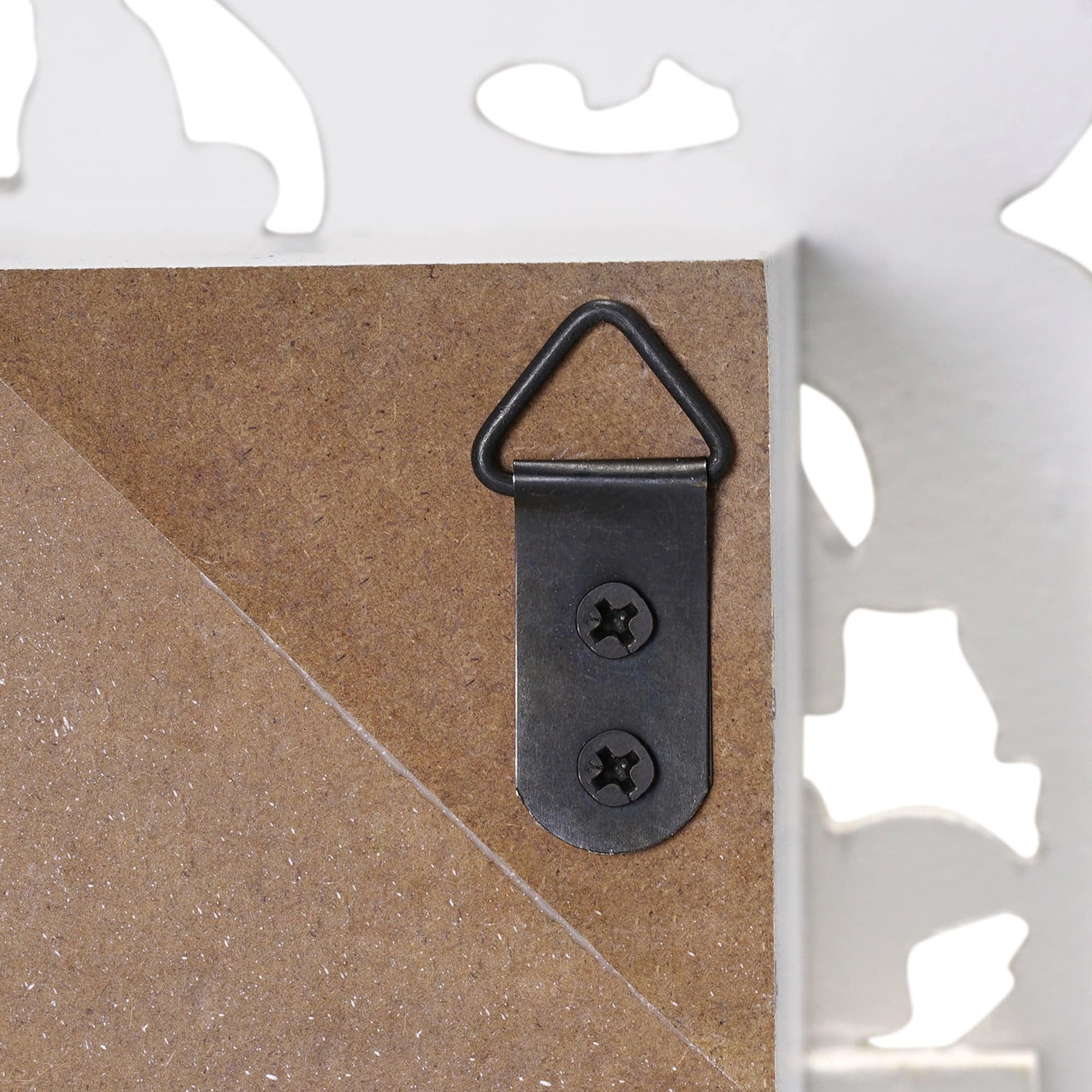 American Art Decor Balos Carved Wall Shelves - 18" x 28" x 6"