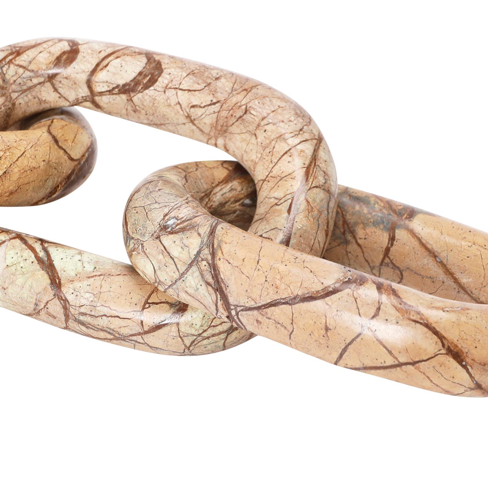 Hello Honey® 13" Variegated Decorative Marble Chain