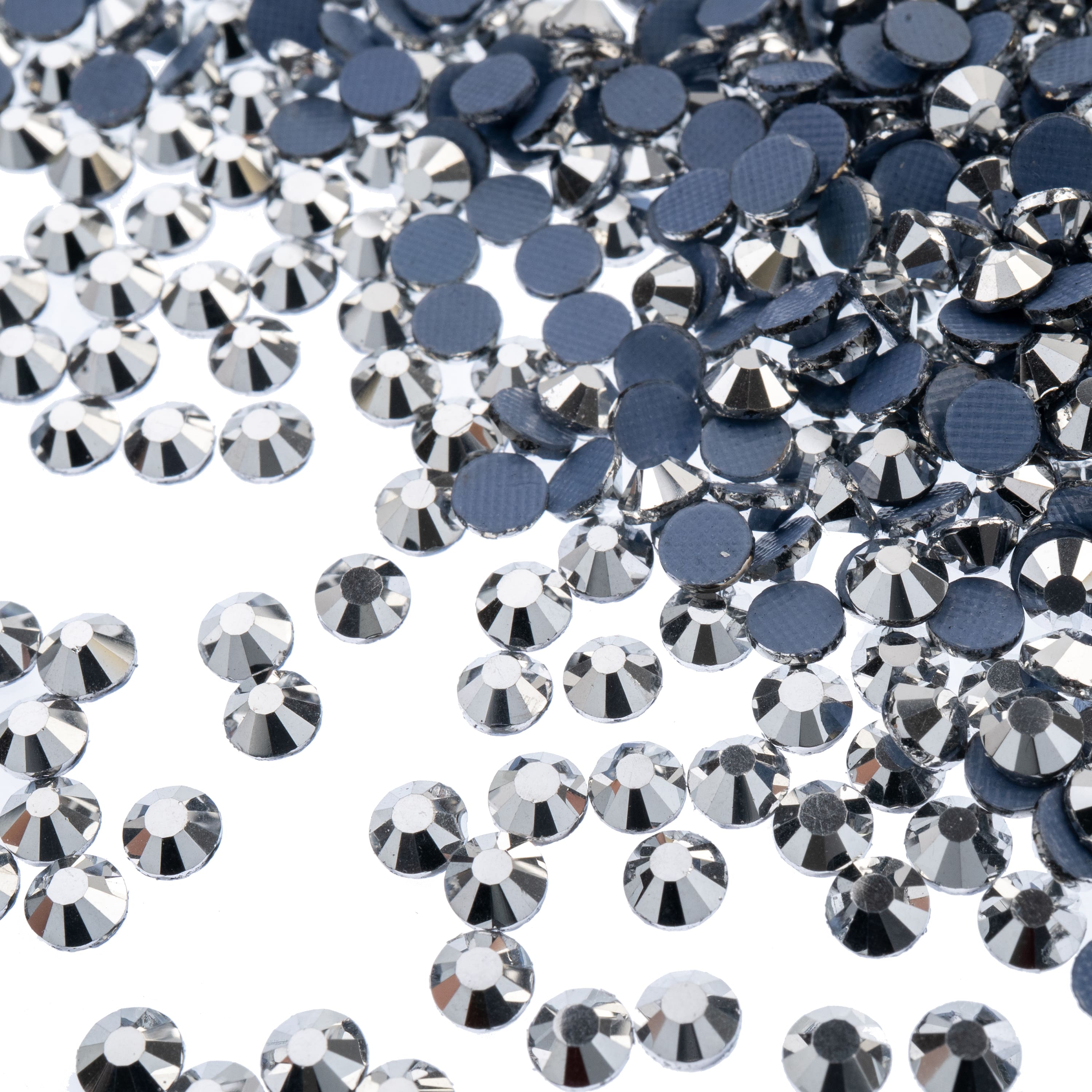 Crystal Lane DIY SS16 Round Glass Hotfix Flatback Rhinestones, 1,440ct.