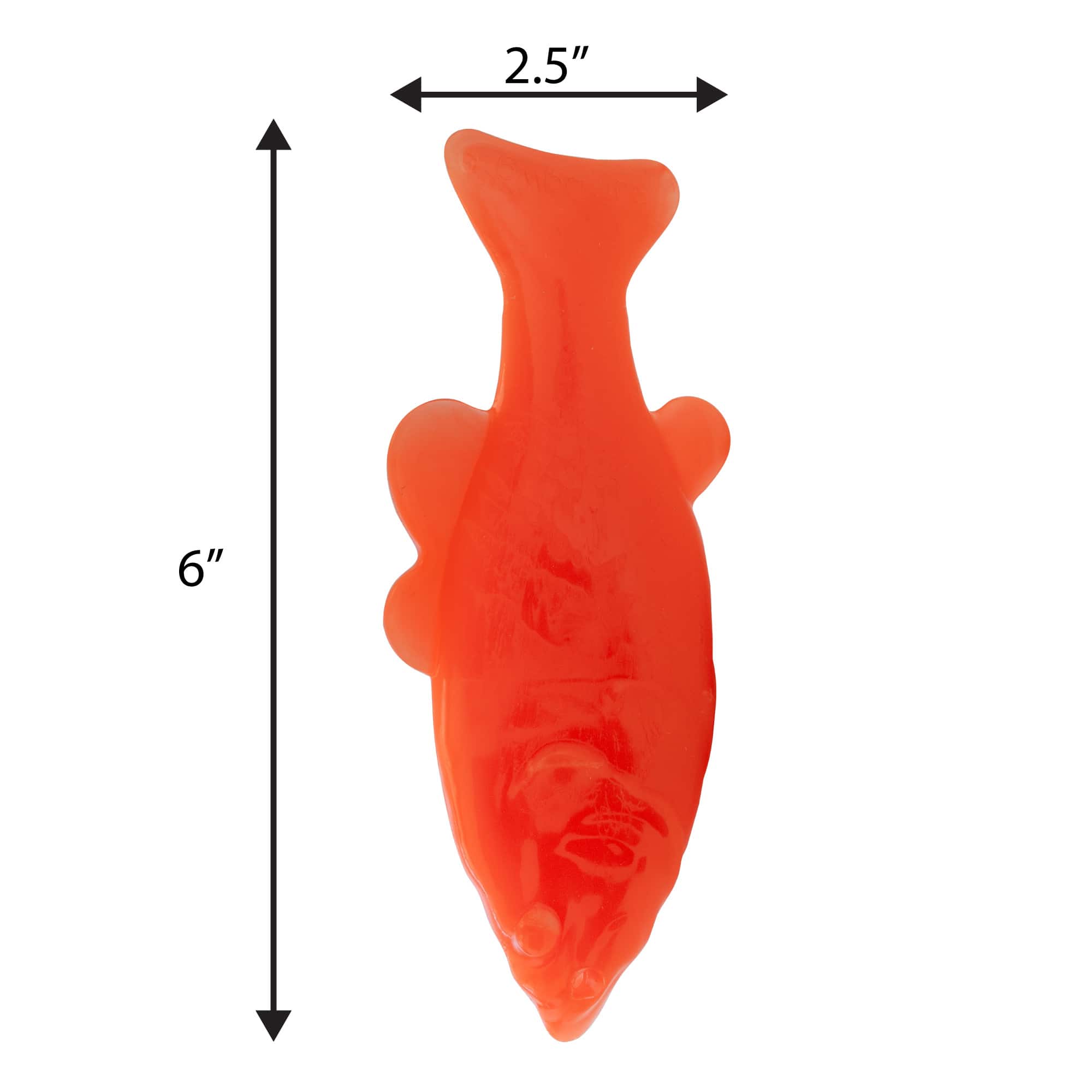 Ruff Dawg™ Minnow Rubber Indestructible Retrieving Dog Toy