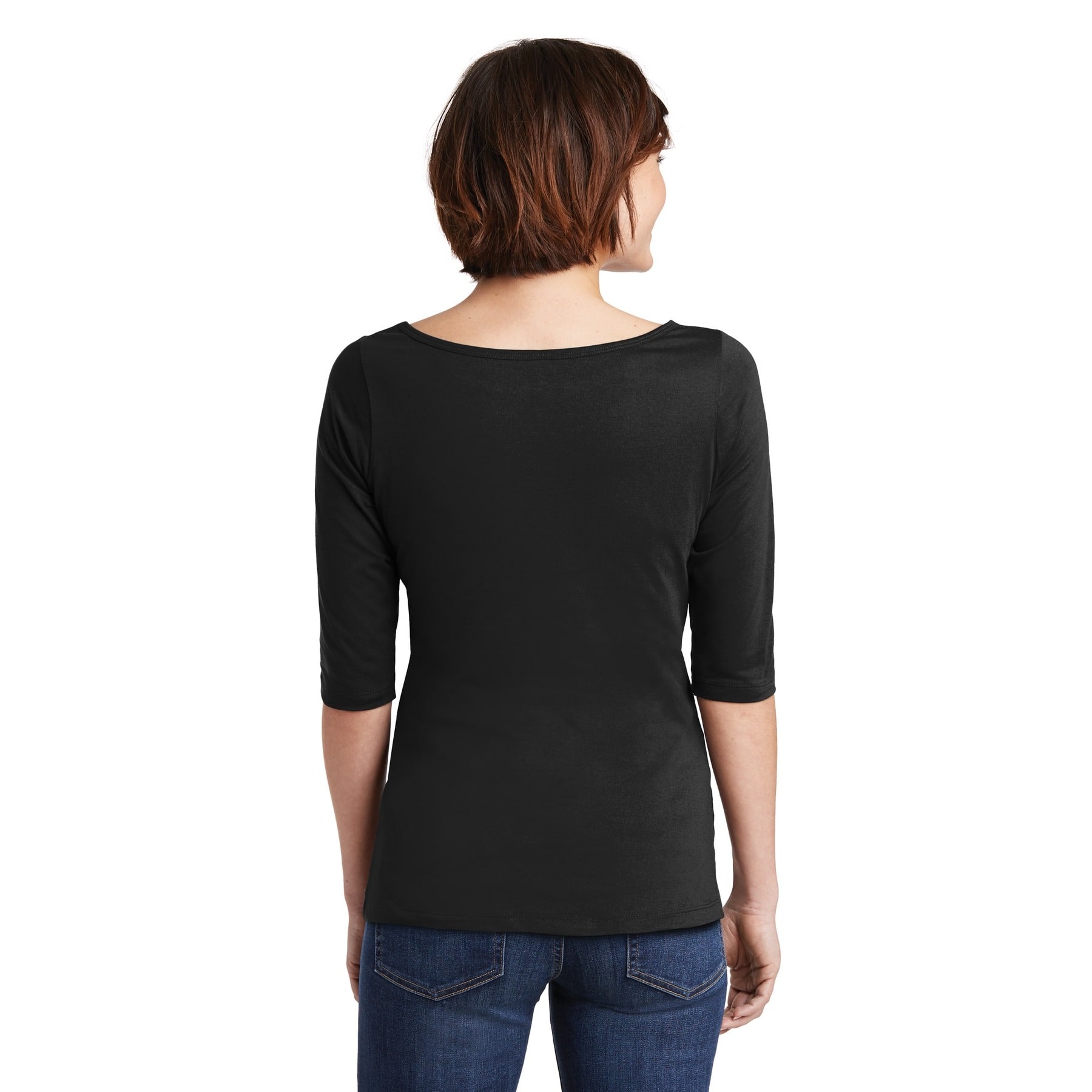 District® Women's Perfect Weight® 3/4 Sleeve T-Shirt