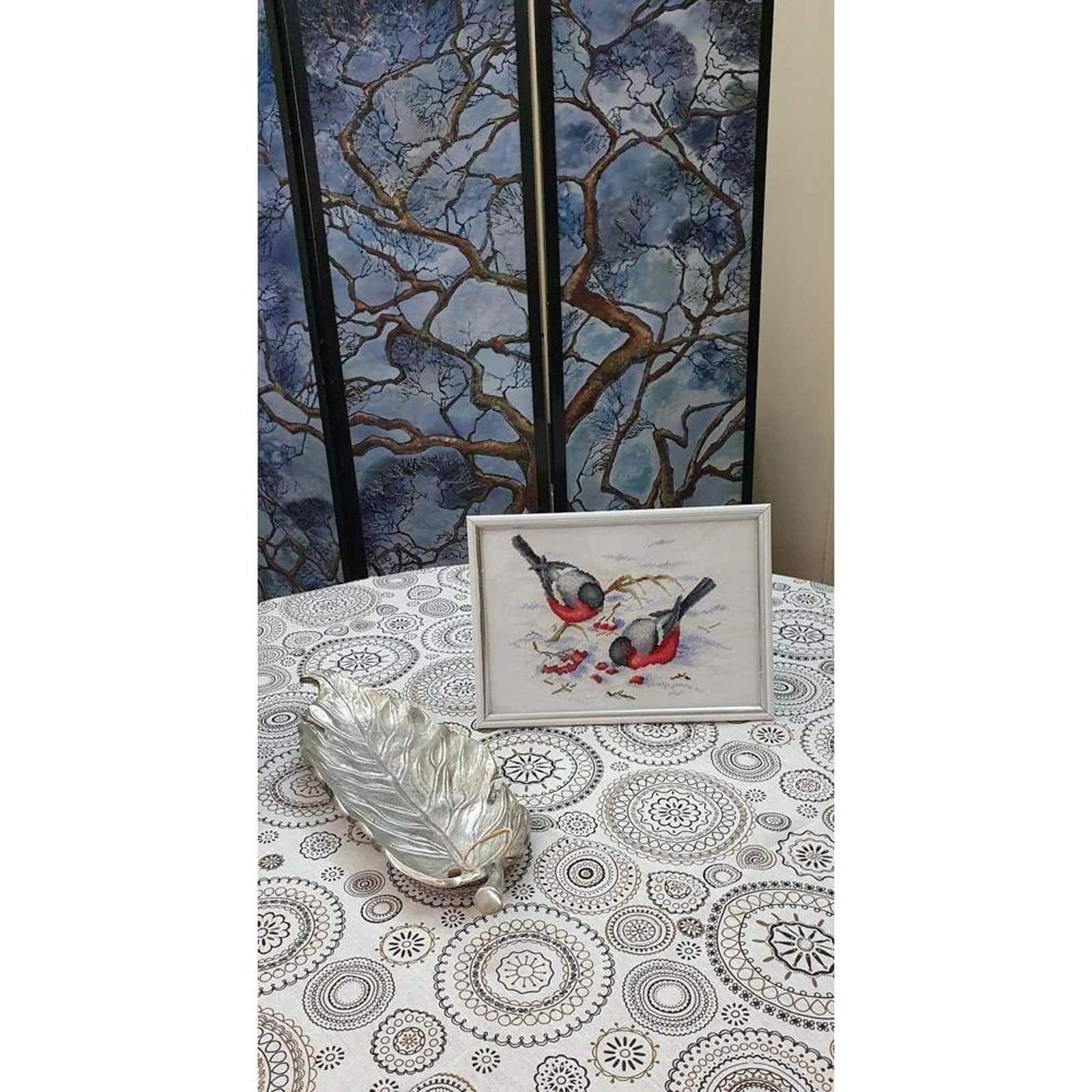 Mp Studia Winter Berries Cross Stitch Kit