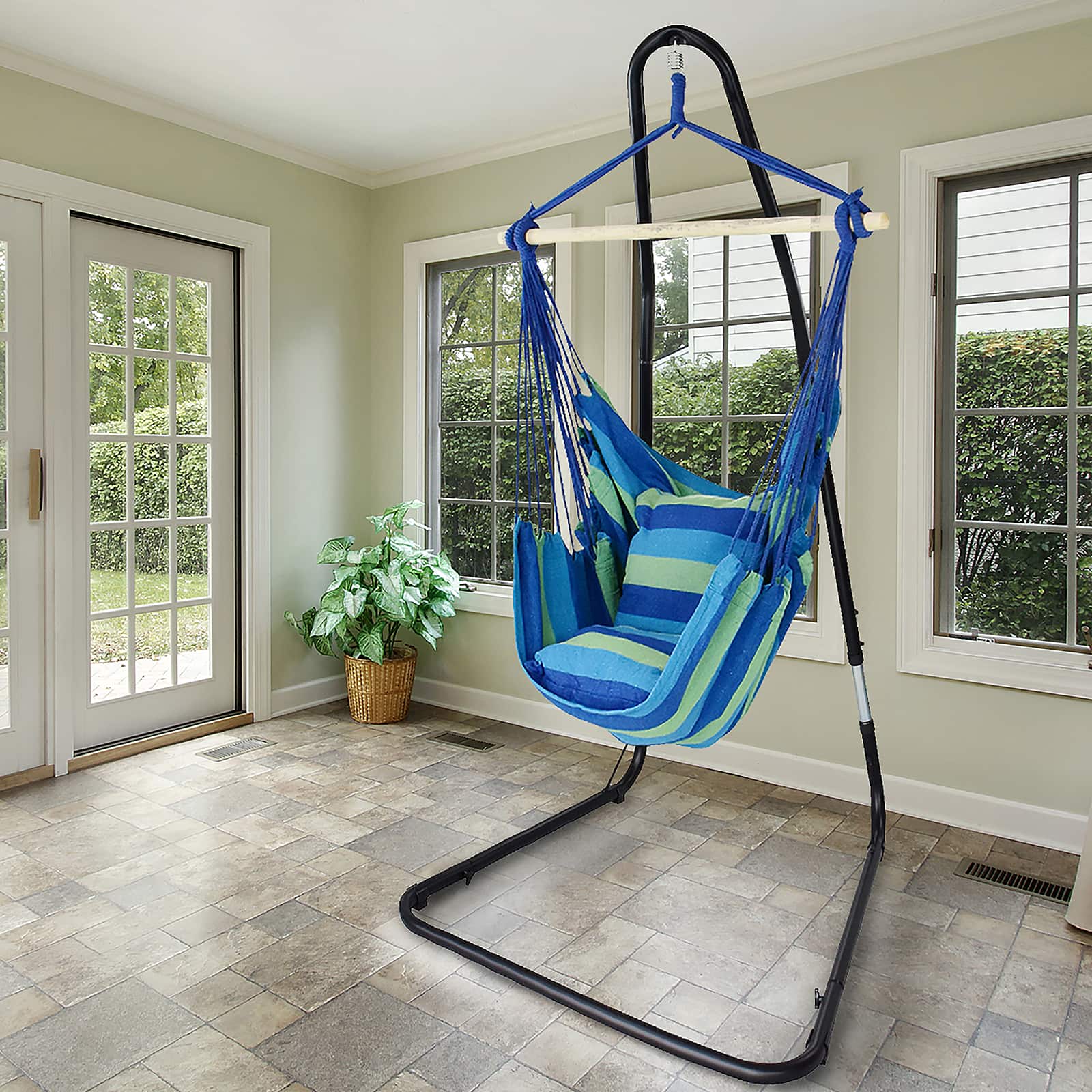 Sorbus Adjustable Hammock Chair Stand Frame