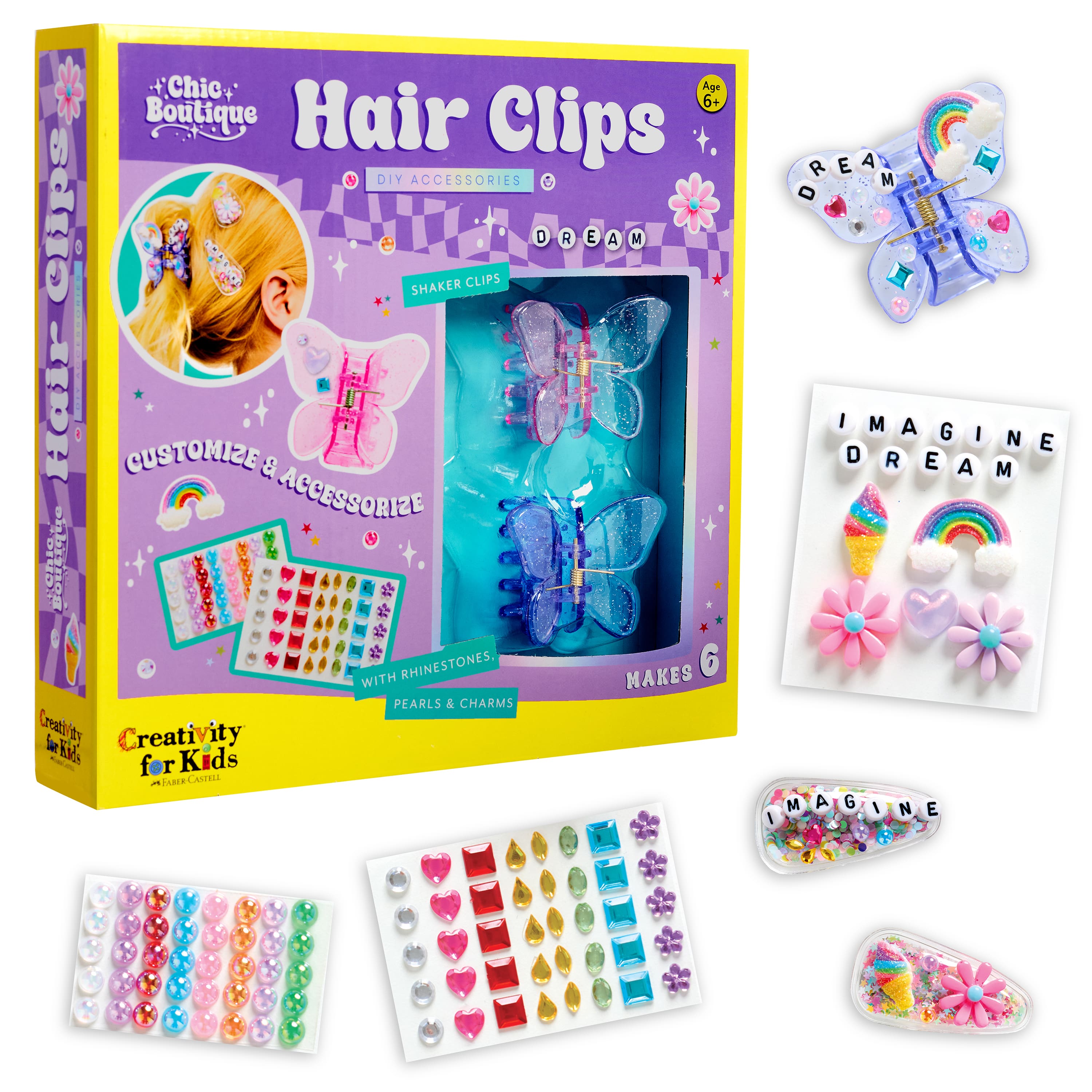 Creativity for Kids® Chic Boutique DIY Hair Clips