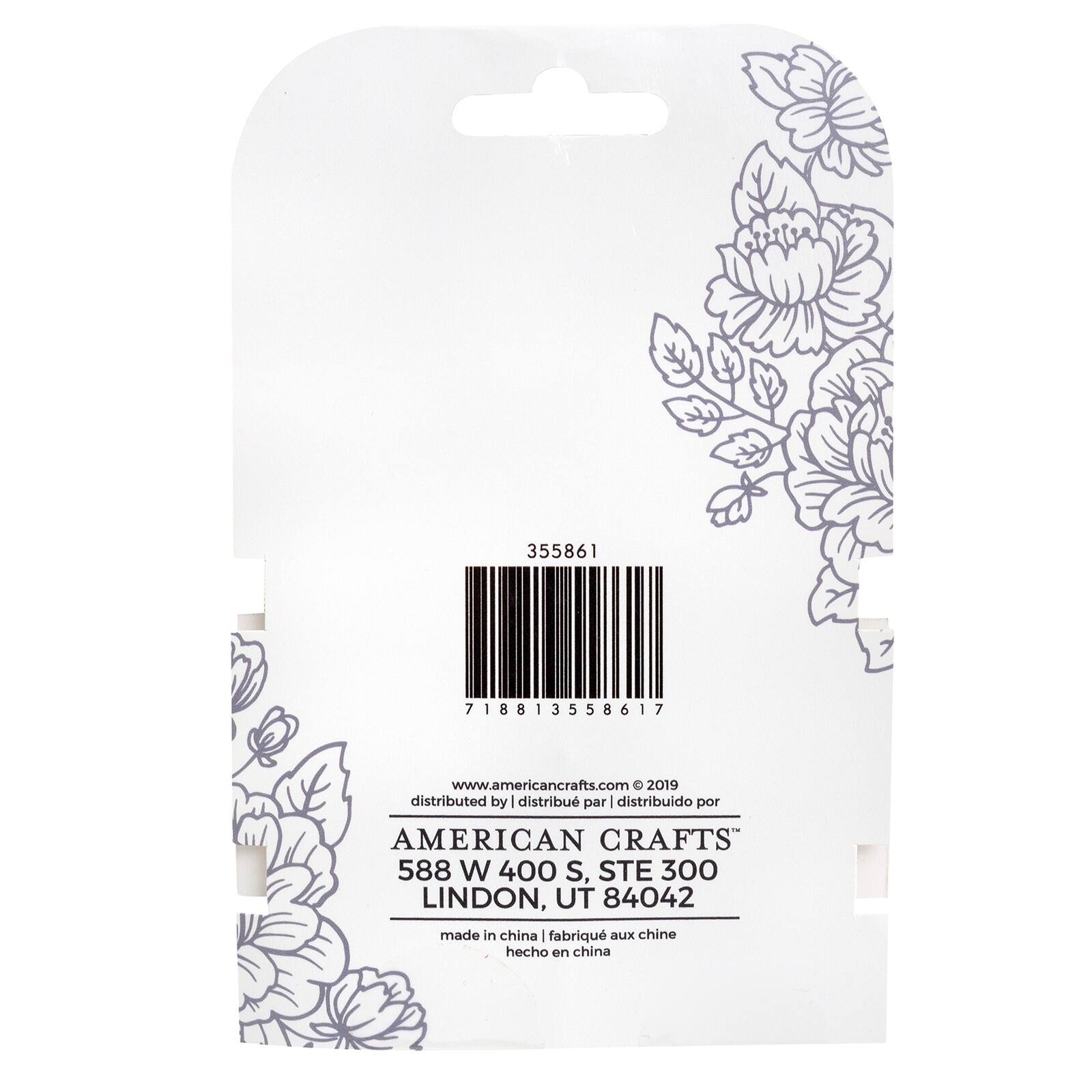 American Crafts™ Gold, Grey & White Marble Skein Savers, 3ct. 