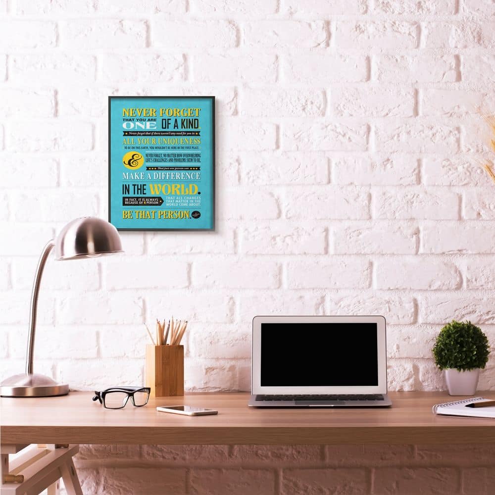 Stupell Industries One Of A Kind Inspirational Framed Wall Art