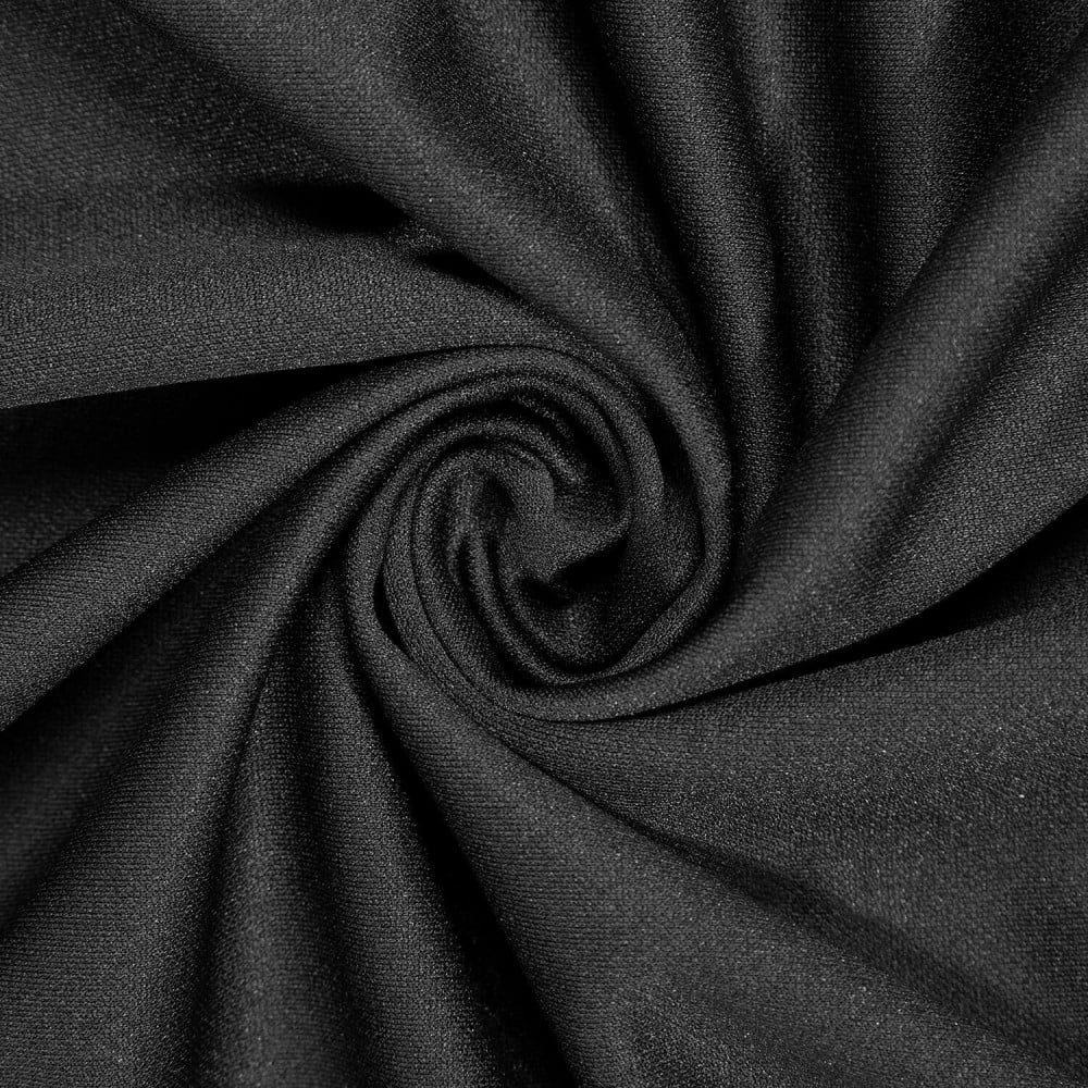 Fabric Wholesale Direct Dyed Scuba Double Knit Techno Stretch Sheer Polyester Fabric