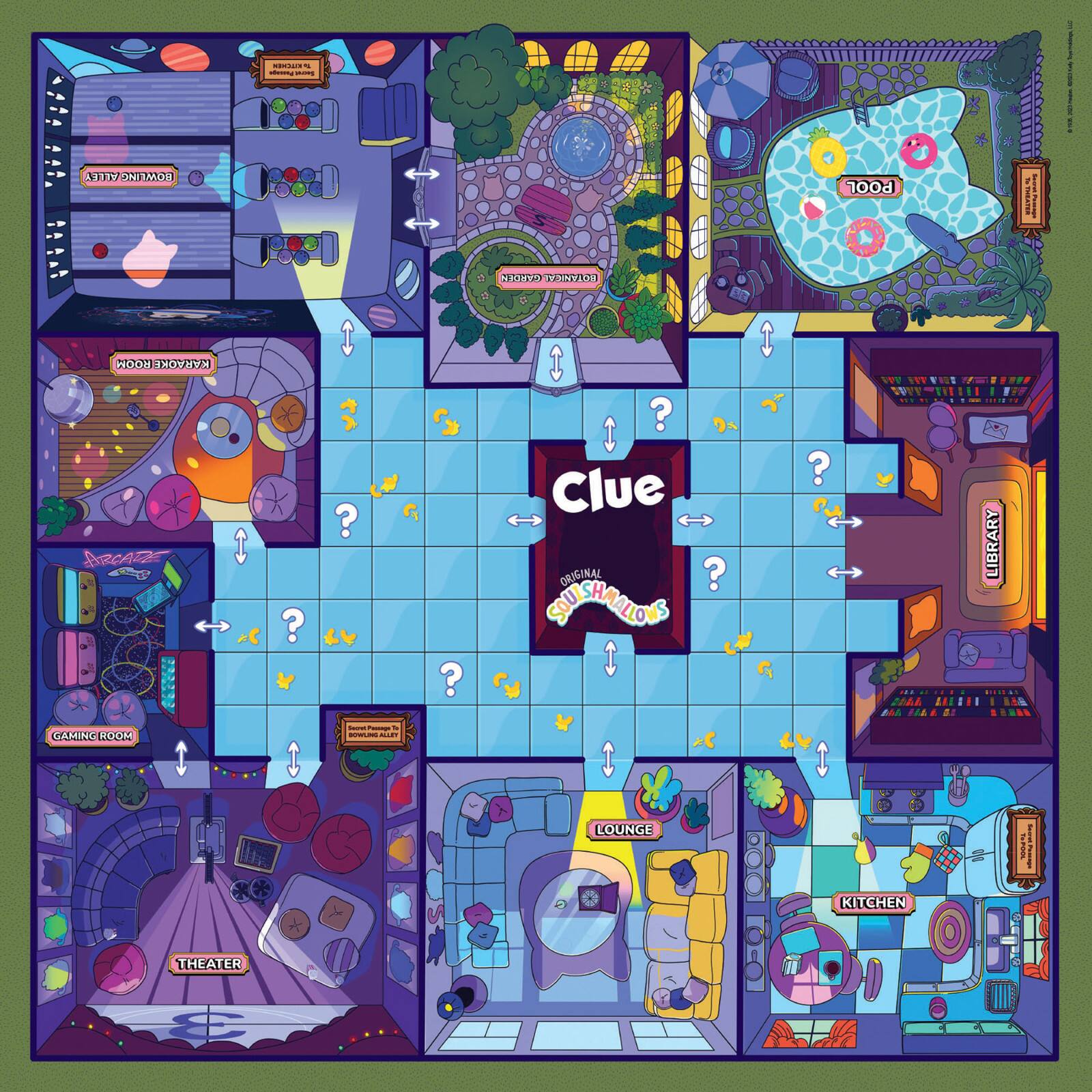 USAopoly CLUE® Squishmallows Set