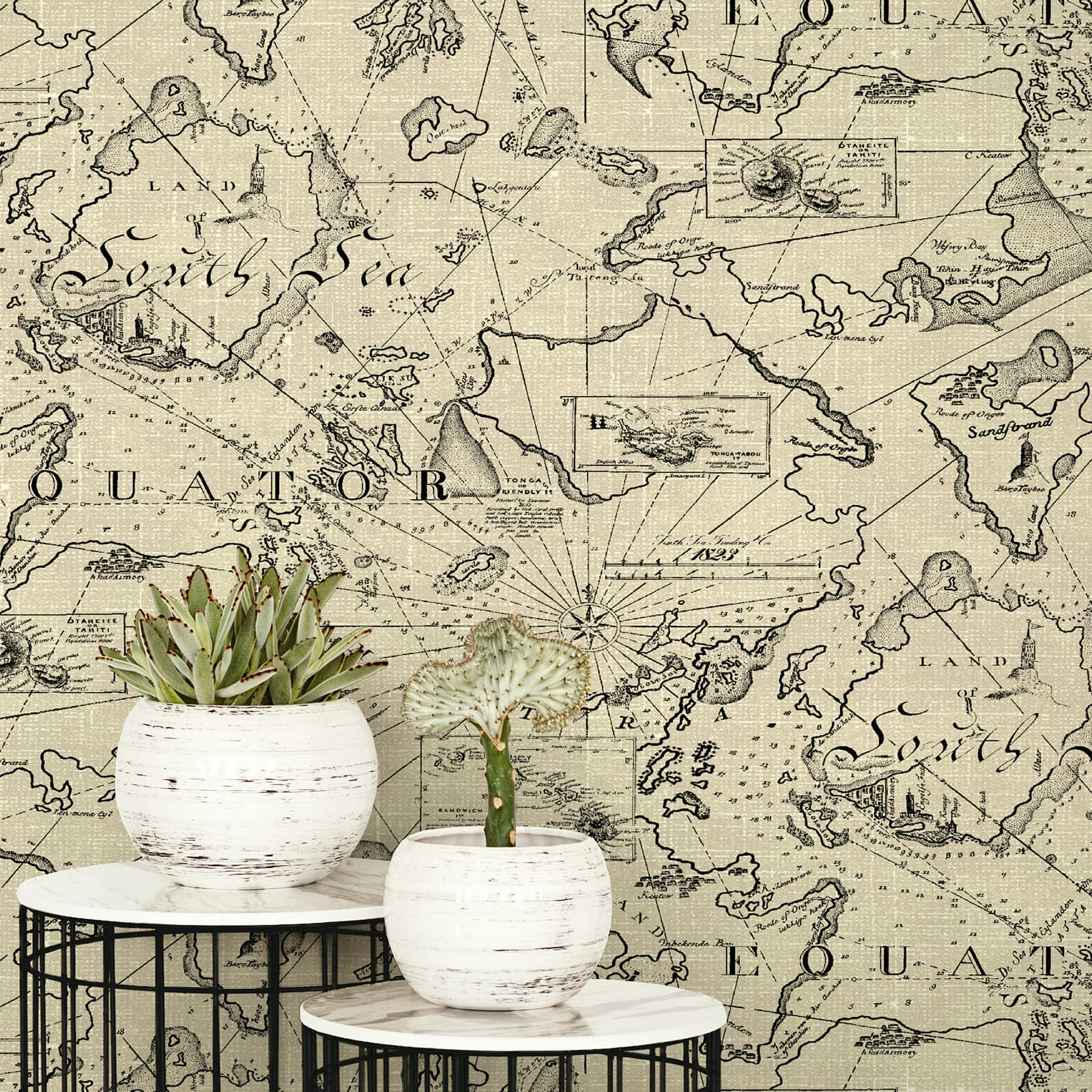Tommy Bahama® Charted Course Peel & Stick Wallpaper