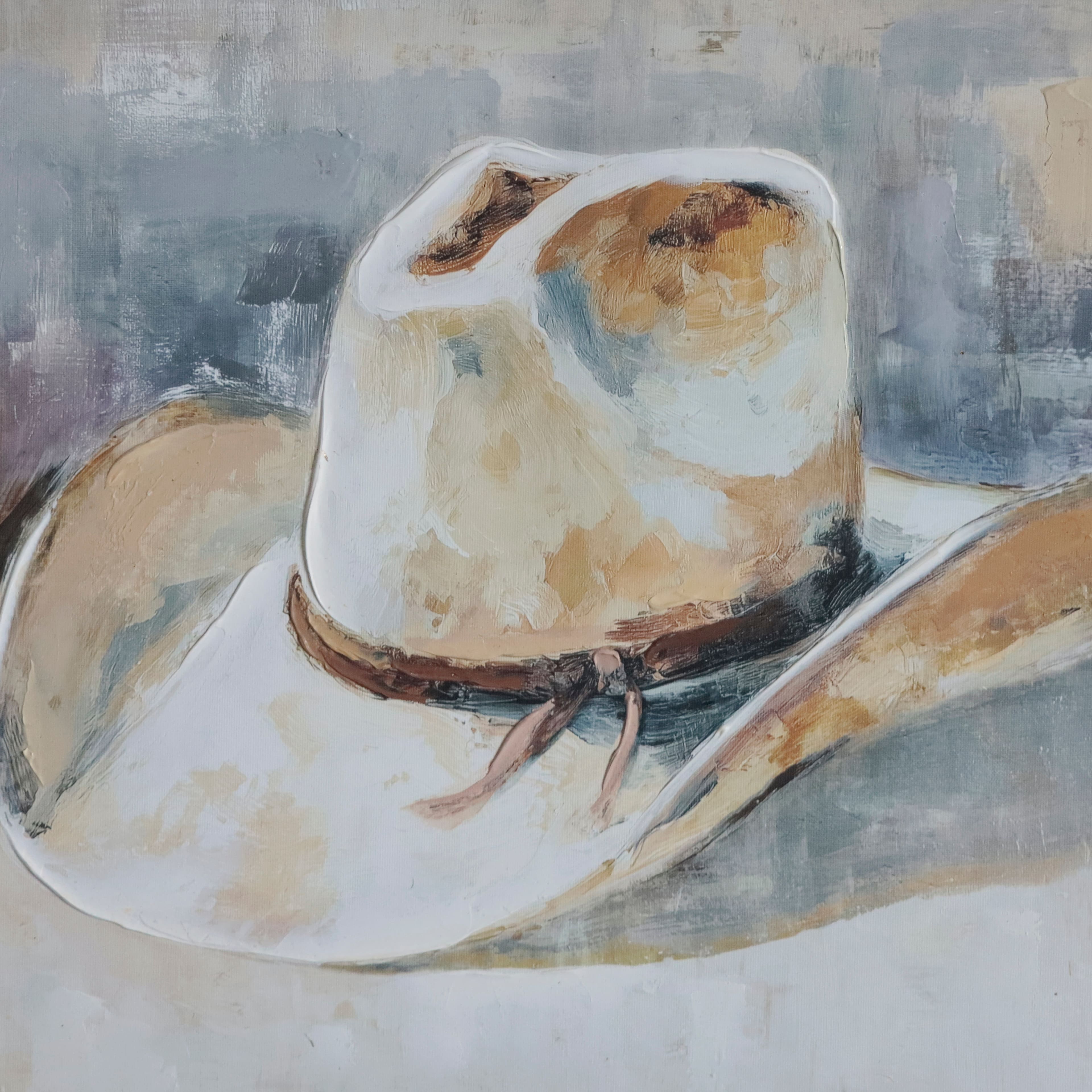 24" x 18" White Cowboy Hat Wall Décor by Ashland®