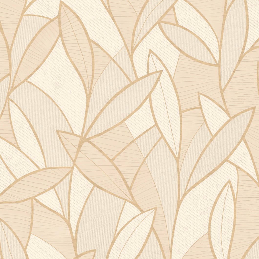 Designs Direct Carved Leaf Wallpaper