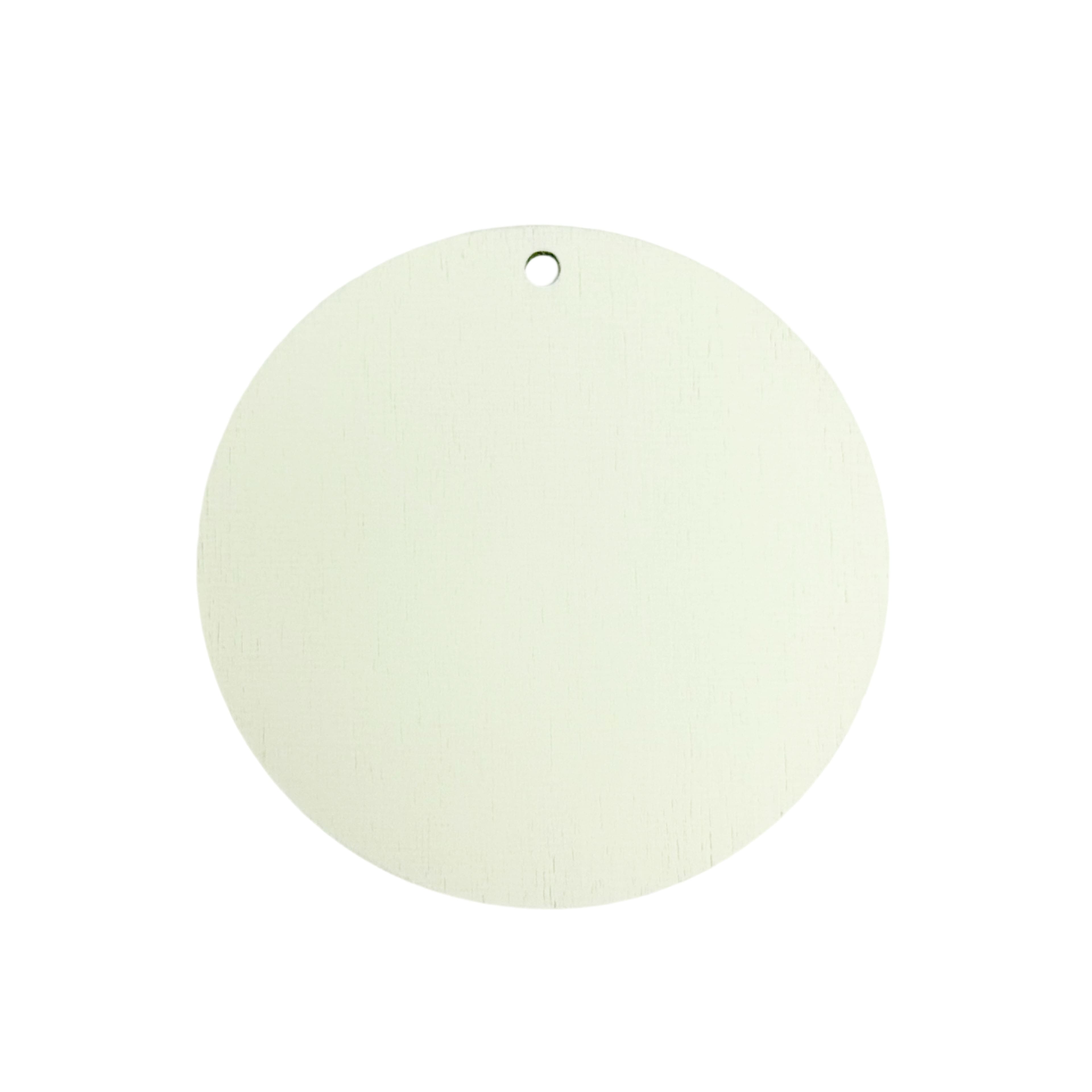 50 Pack 2.75" DIY Round Plywood Ornaments by Make Market®