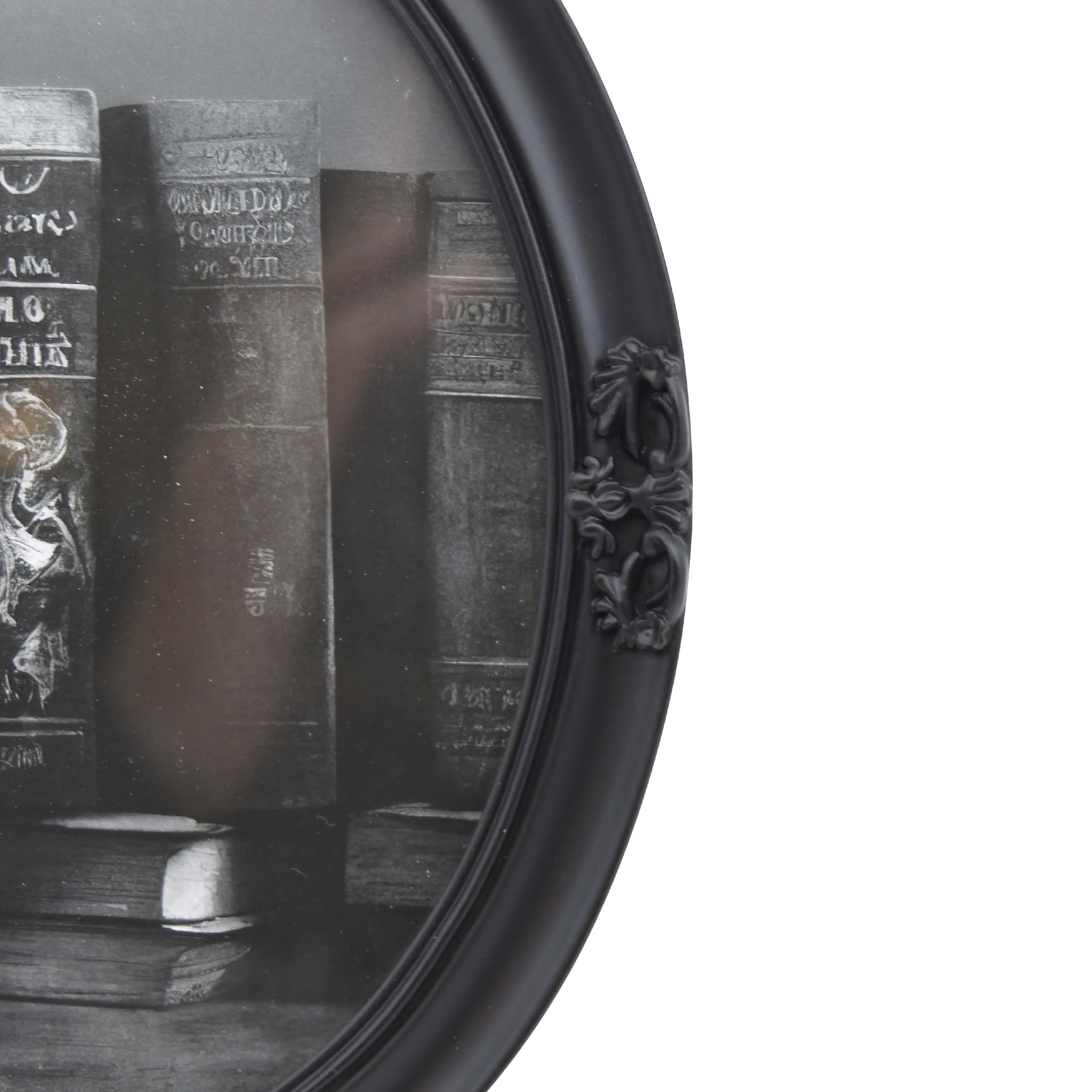 5" x 7" Black Oval Ornate Tabletop Frame by Ashland®