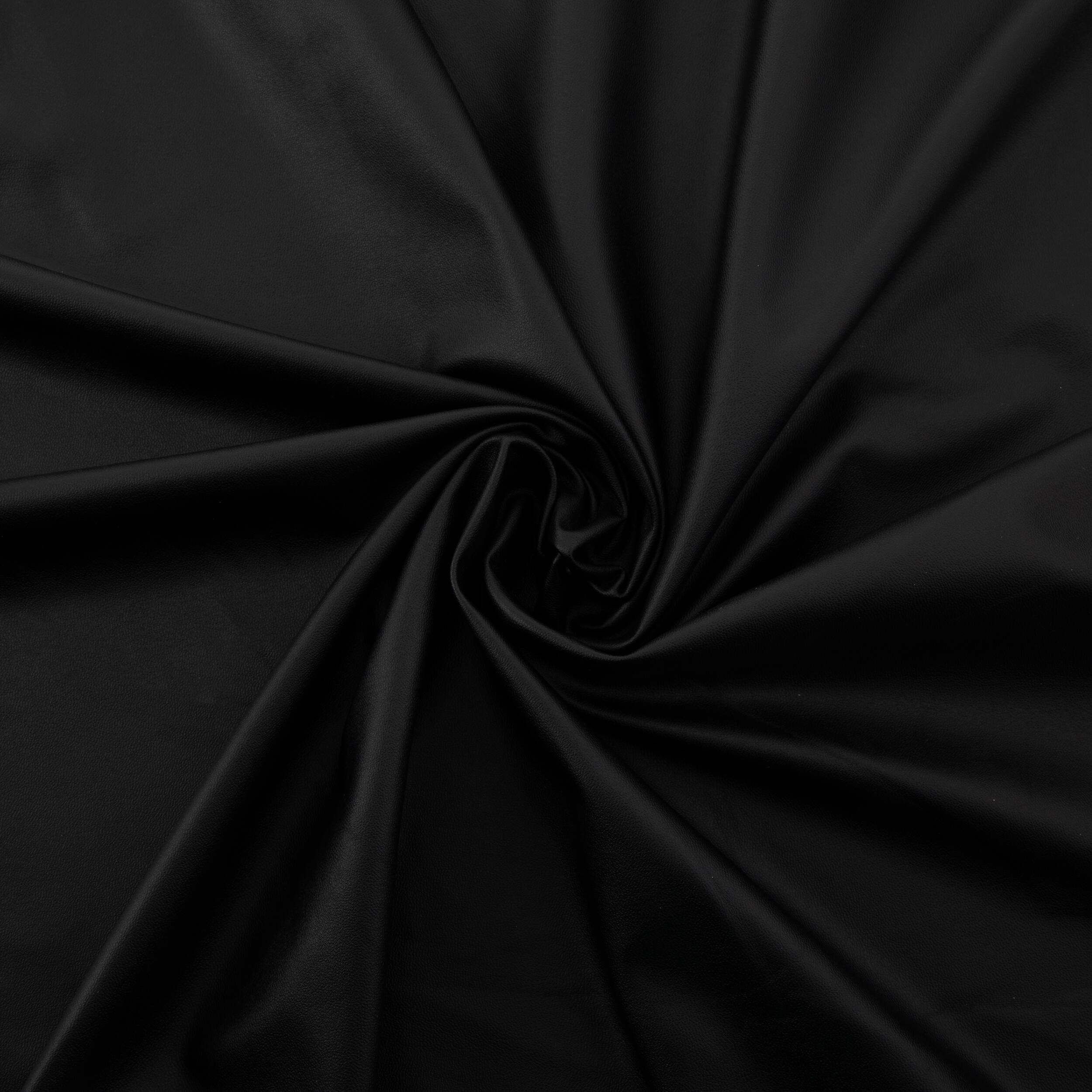 Cosplay by Yaya Han Black Low Stretch Pebbled Pleather Fabric