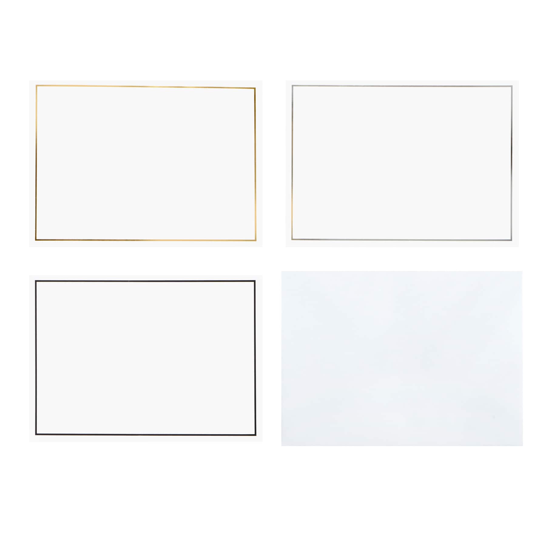 4.25" x 5.5" Frame Card & Envelope Sets, 50ct. by Recollections™