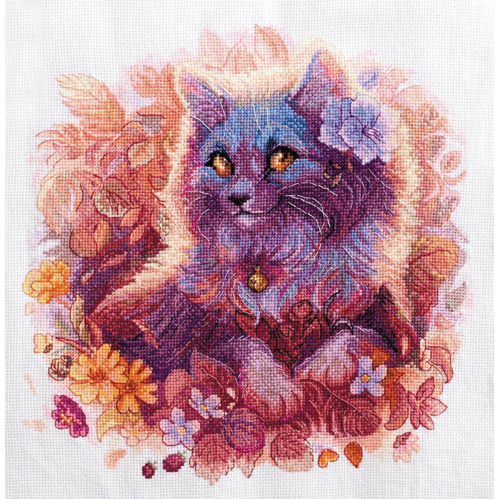 Abris Art Soft Paws Cross-Stitch Kit