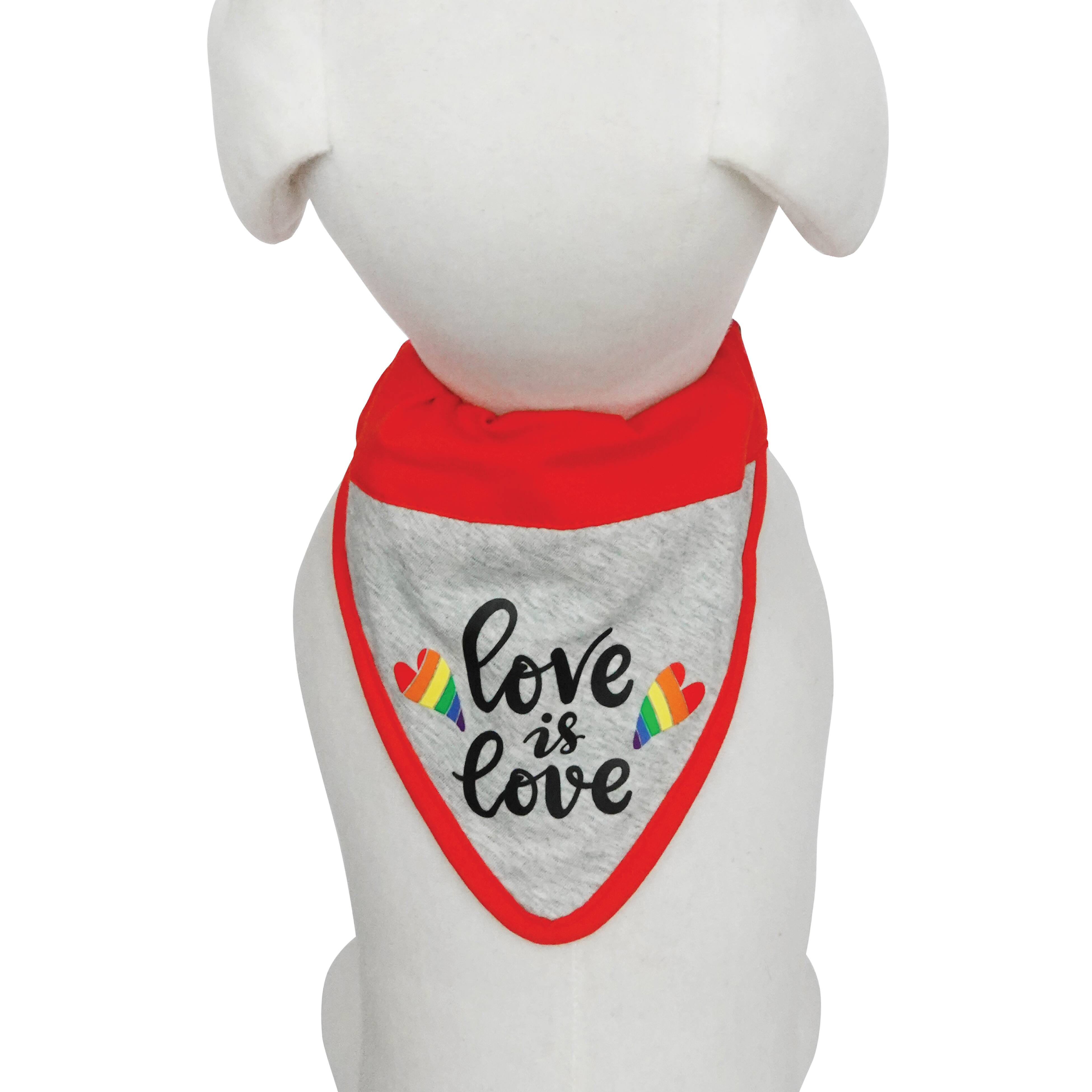 Best Furry Friends Pride Bandana Slide L-XL