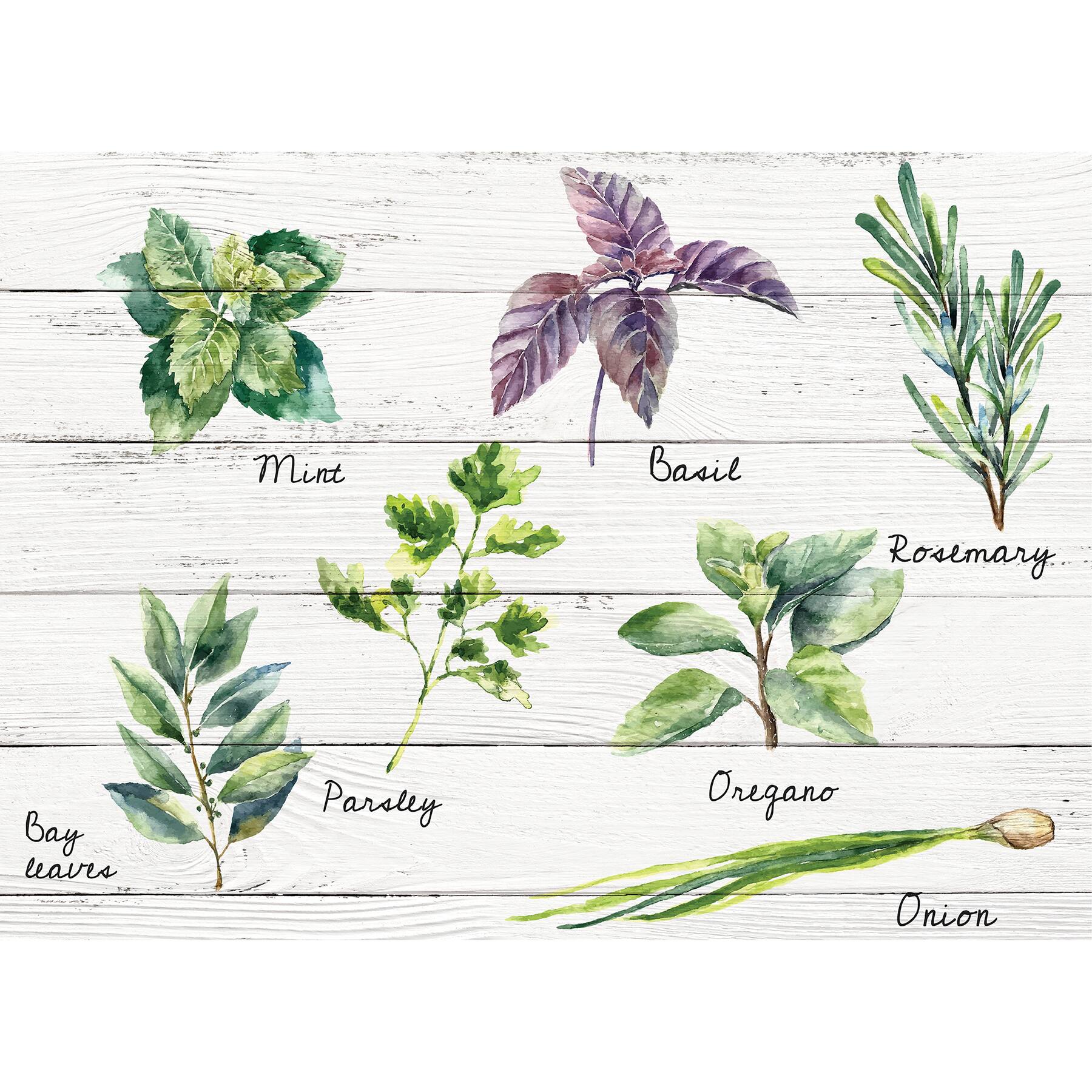 Crearreda Shabby Spices Kitchen Panel