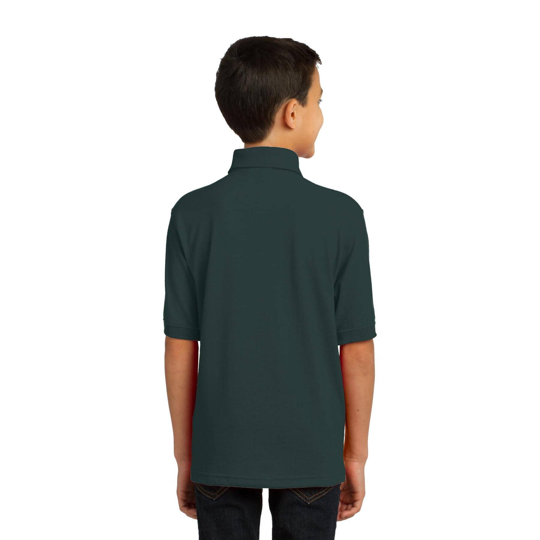 Port & Company® Youth Core Blend Jersey Knit Polo