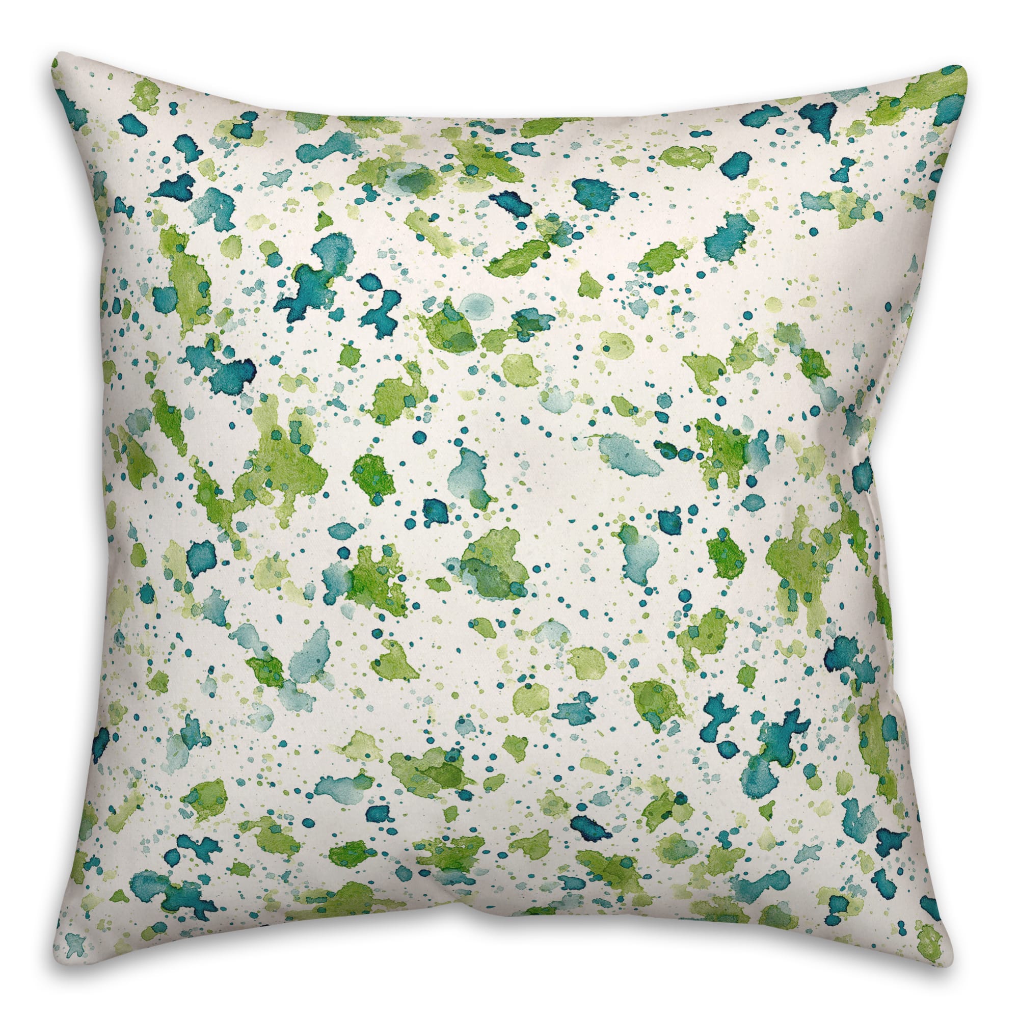 Green Speckles Indoor/Outdoor Pillow