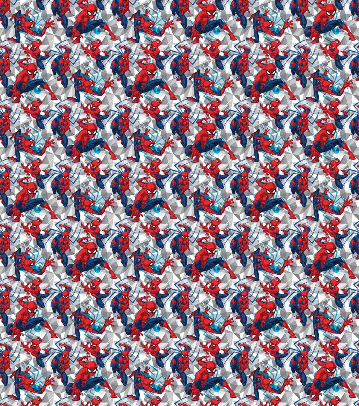 Marvel® Spider-Man Geo Packed Cotton Fabric
