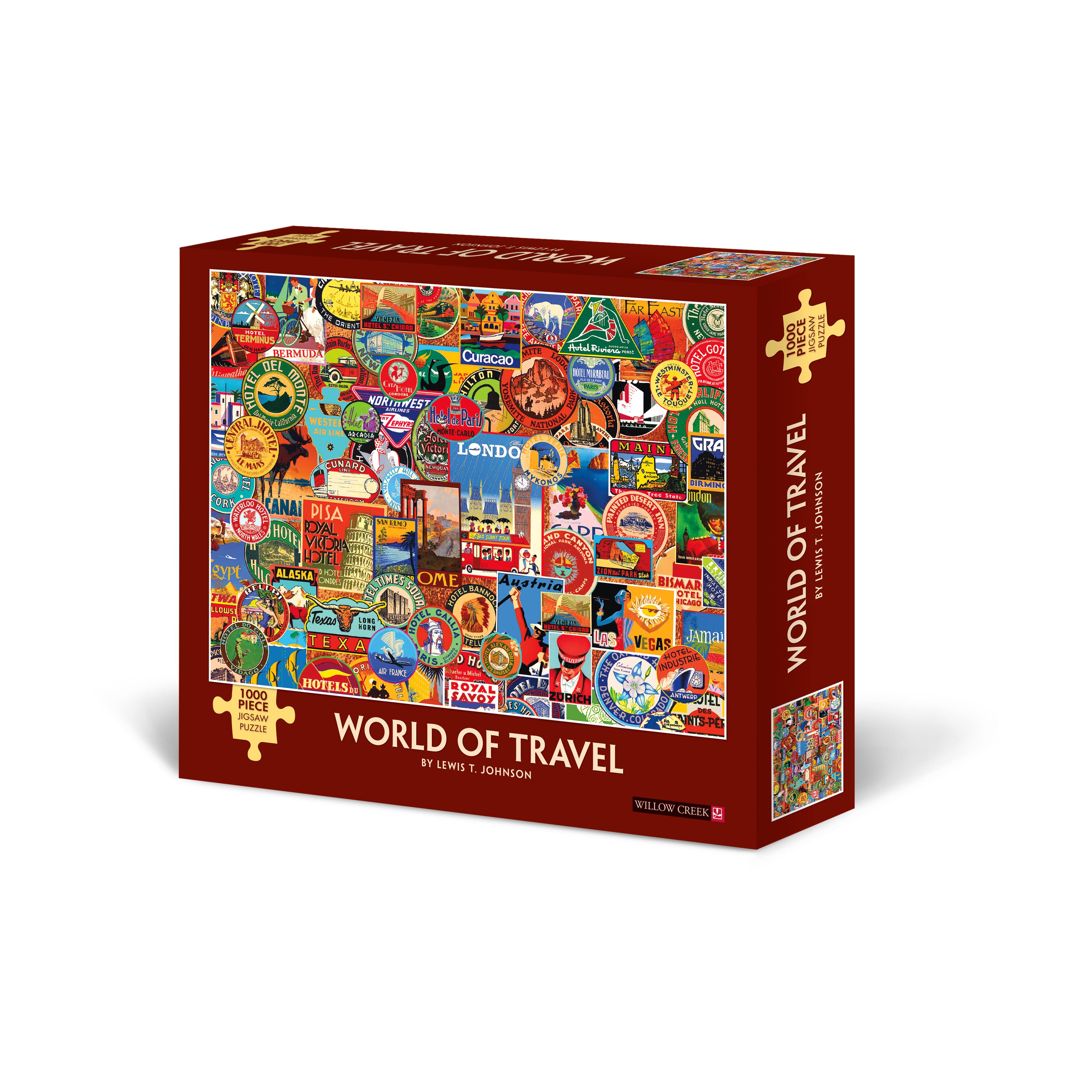 Lewis T. Johnson - World of Travel: 1000 Pcs
