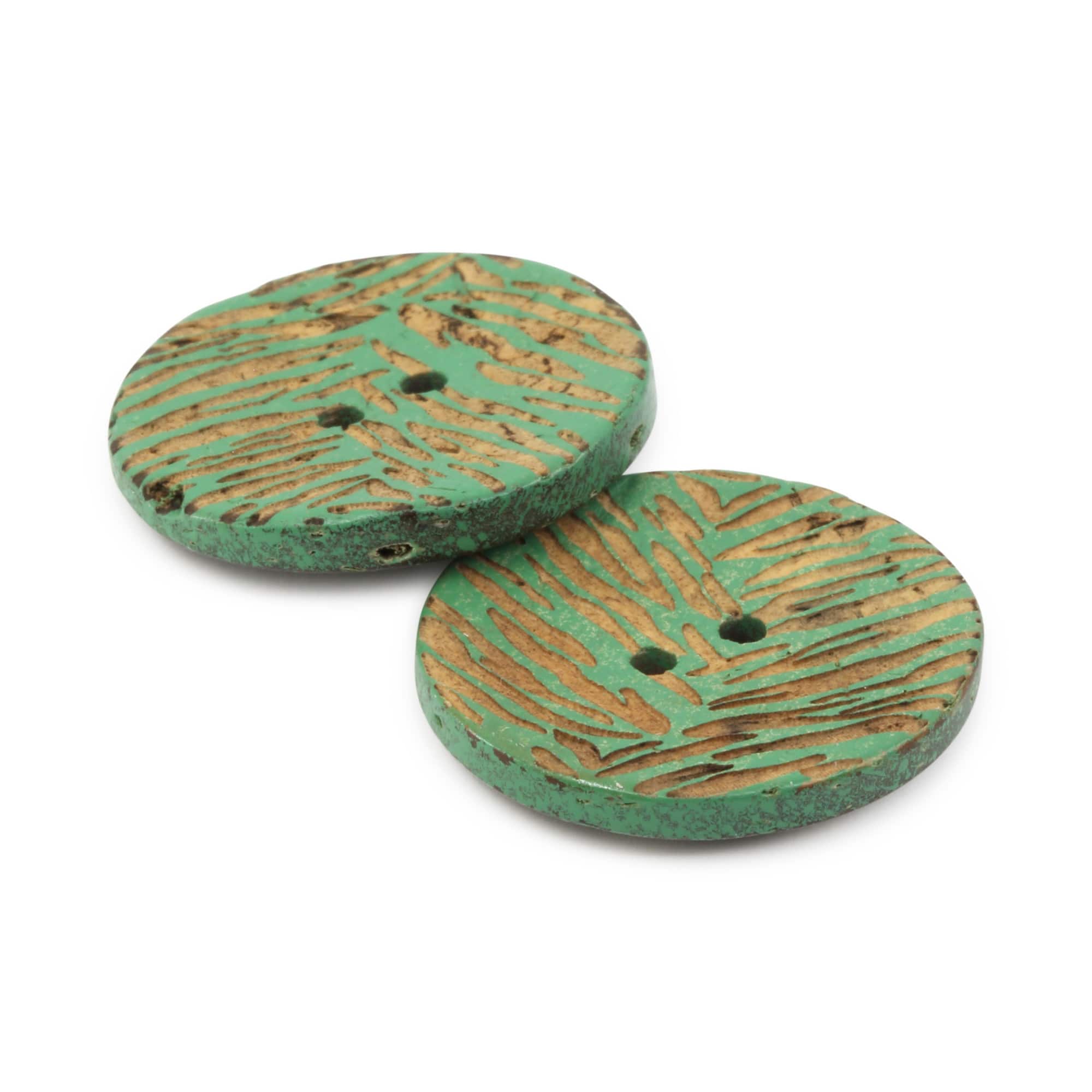 Dritz® 23mm Sustainable Coconut Round Button, 6ct.