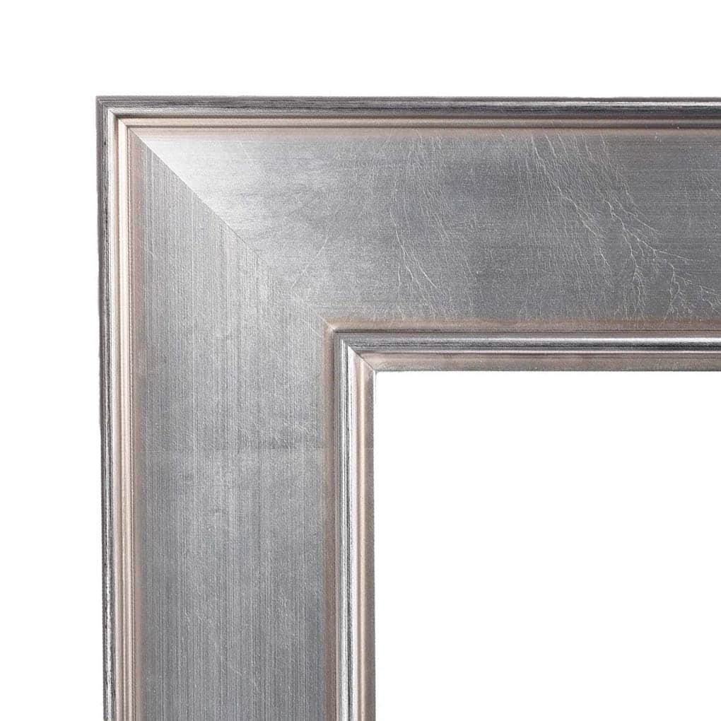 2 5/8" Wide Silver Cassetta Wood