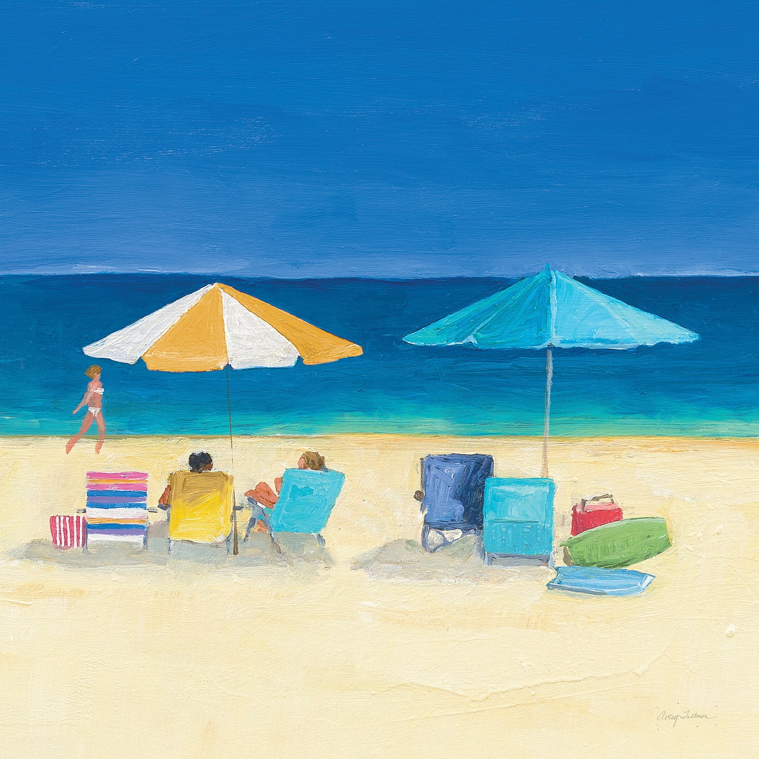 Day at the Beach Sq III