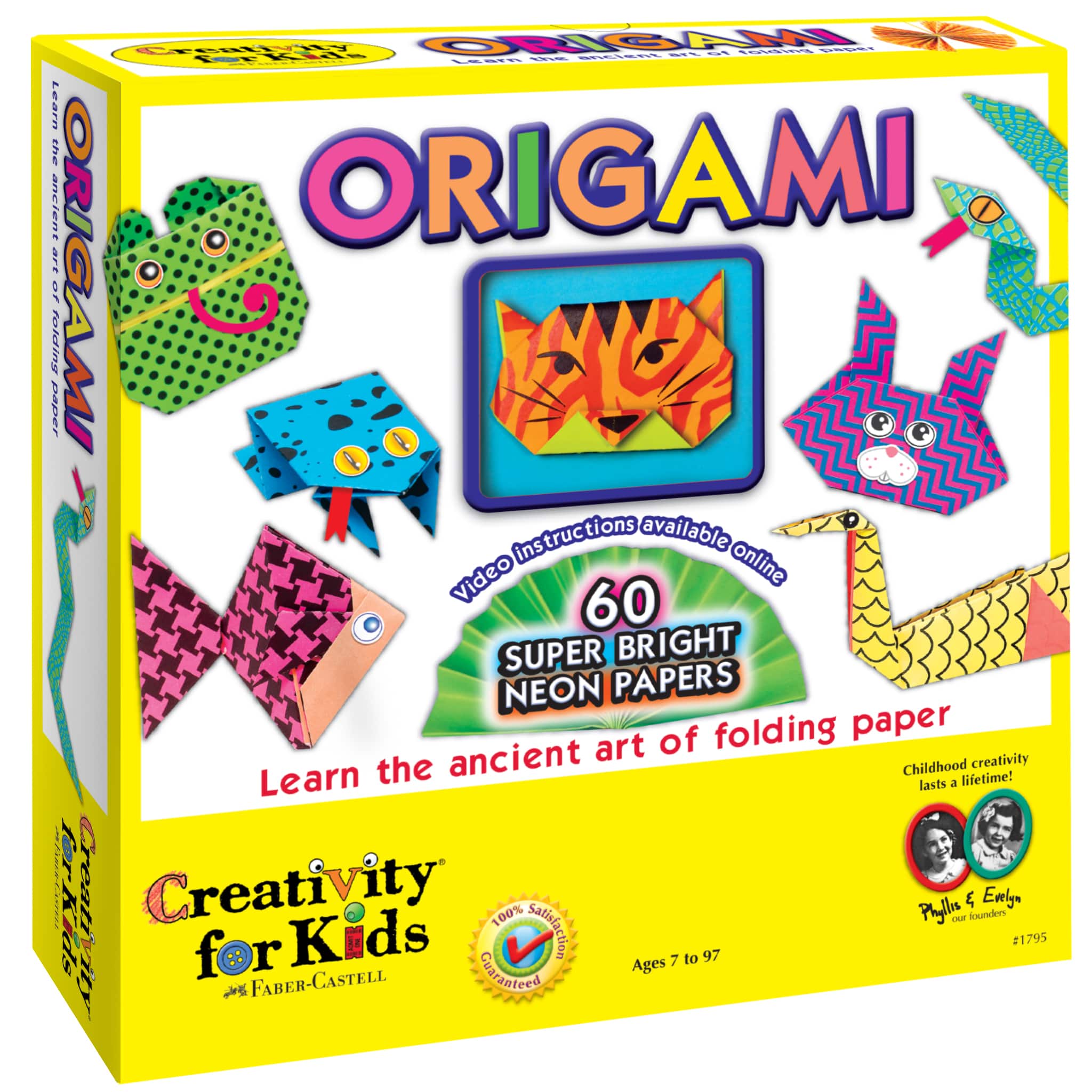 Faber-Castell® Neon Origami Kit