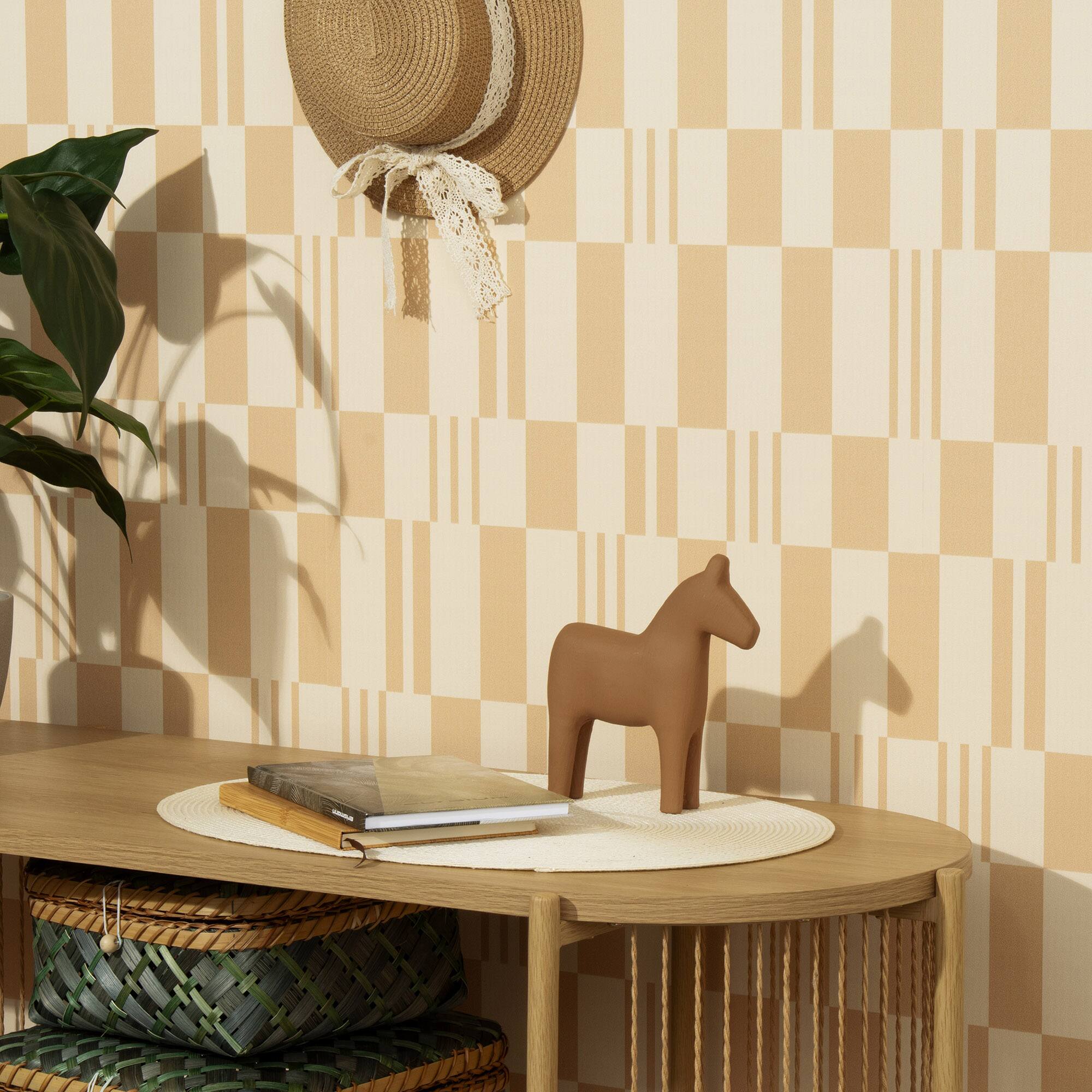 Designs Direct Sun Geo Stripe Wallpaper