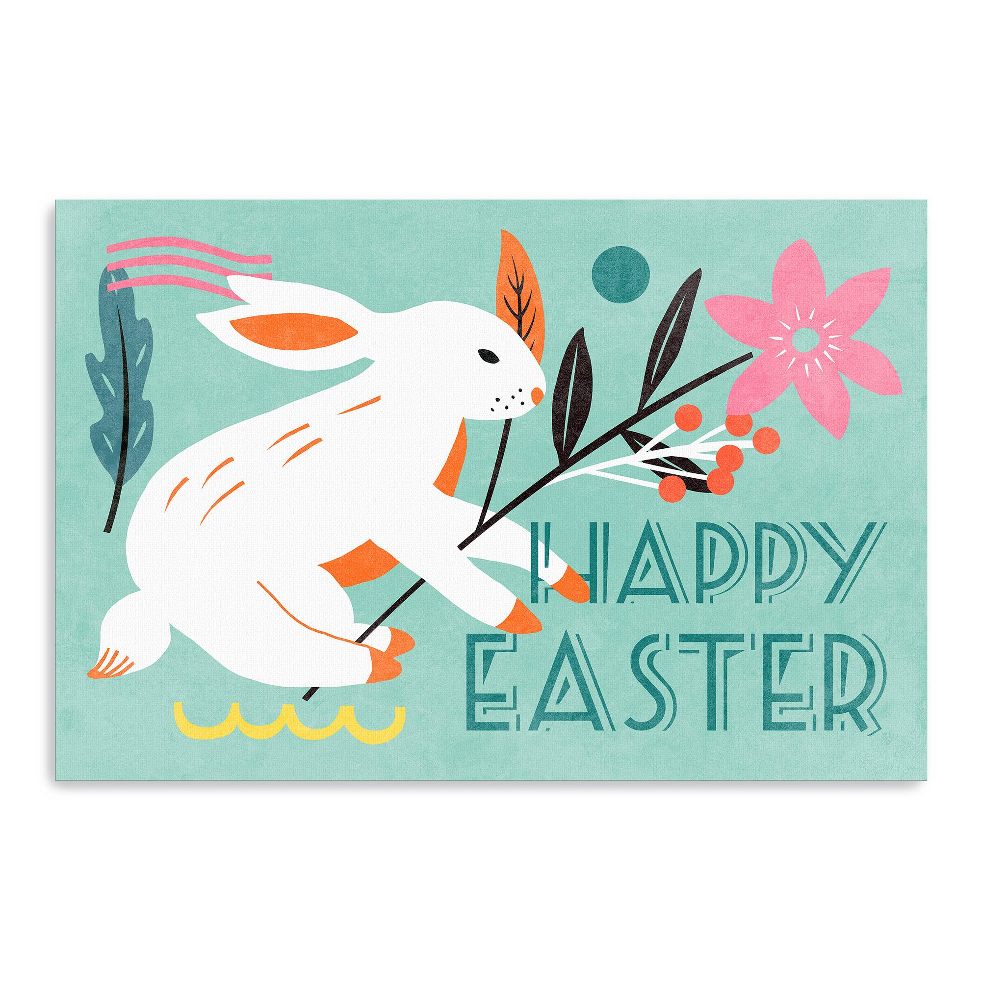 Lumaprints Easter Bunnies I Canvas Giclée Art