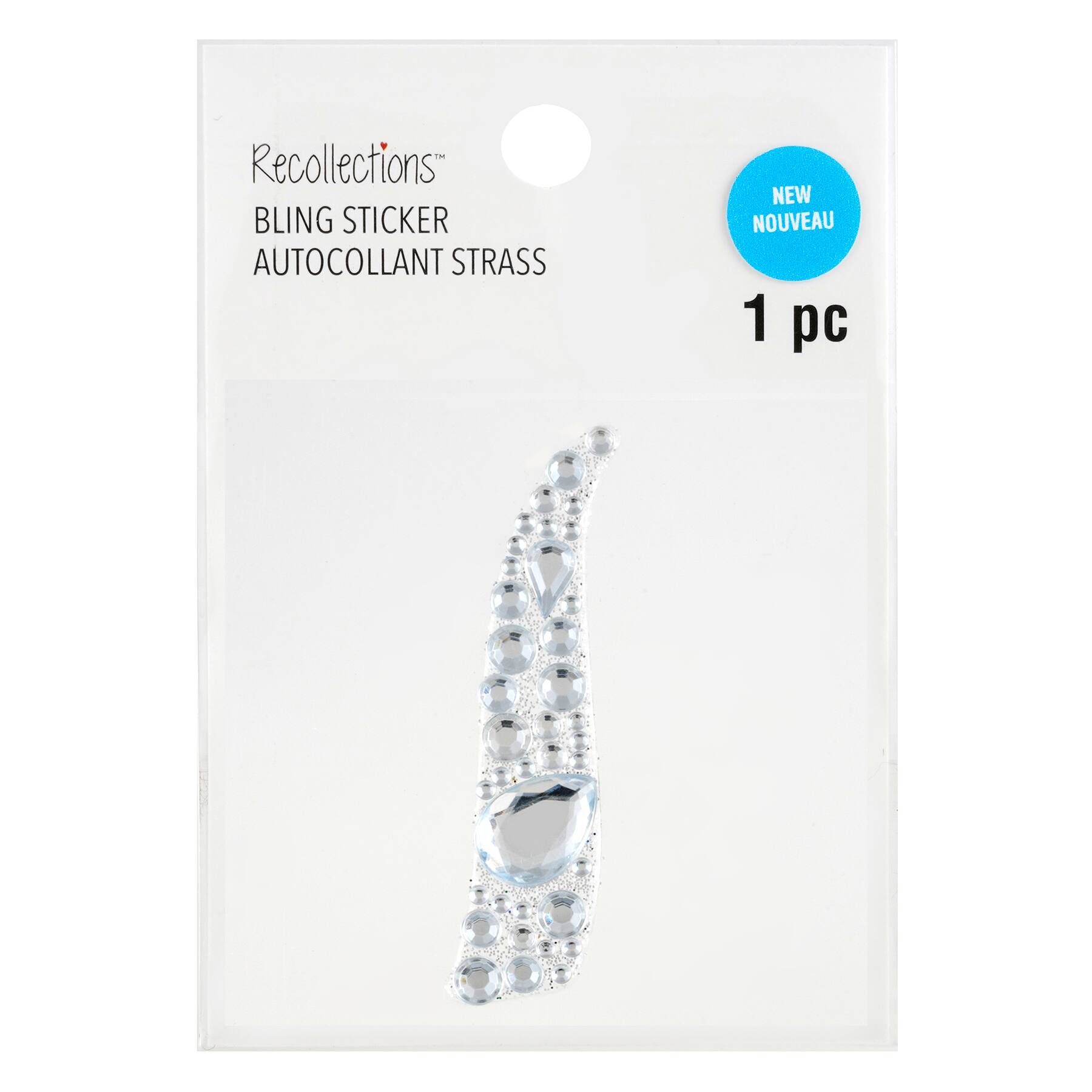 12 Pack: Bling Alphabet Letter Sticker by Recollections™