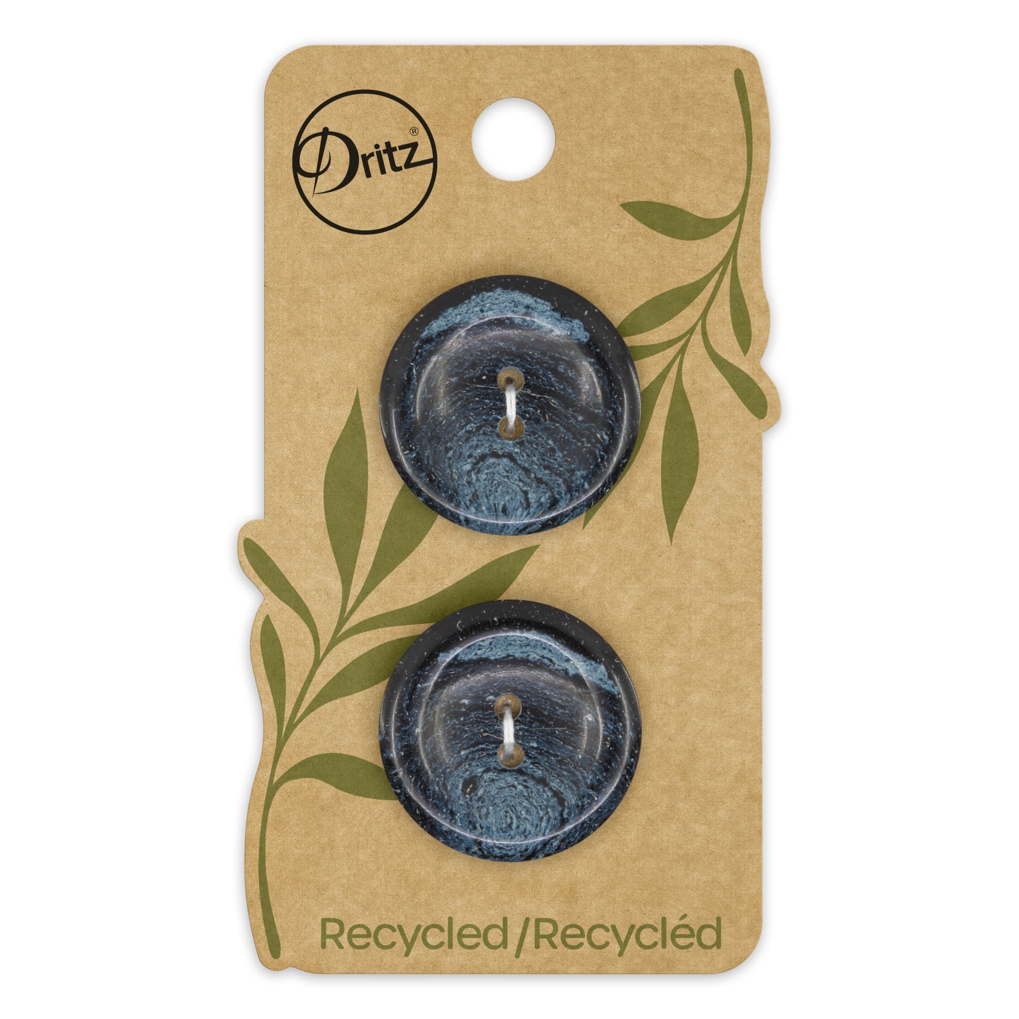 Dritz® 25mm Recycled Hemp Round Button