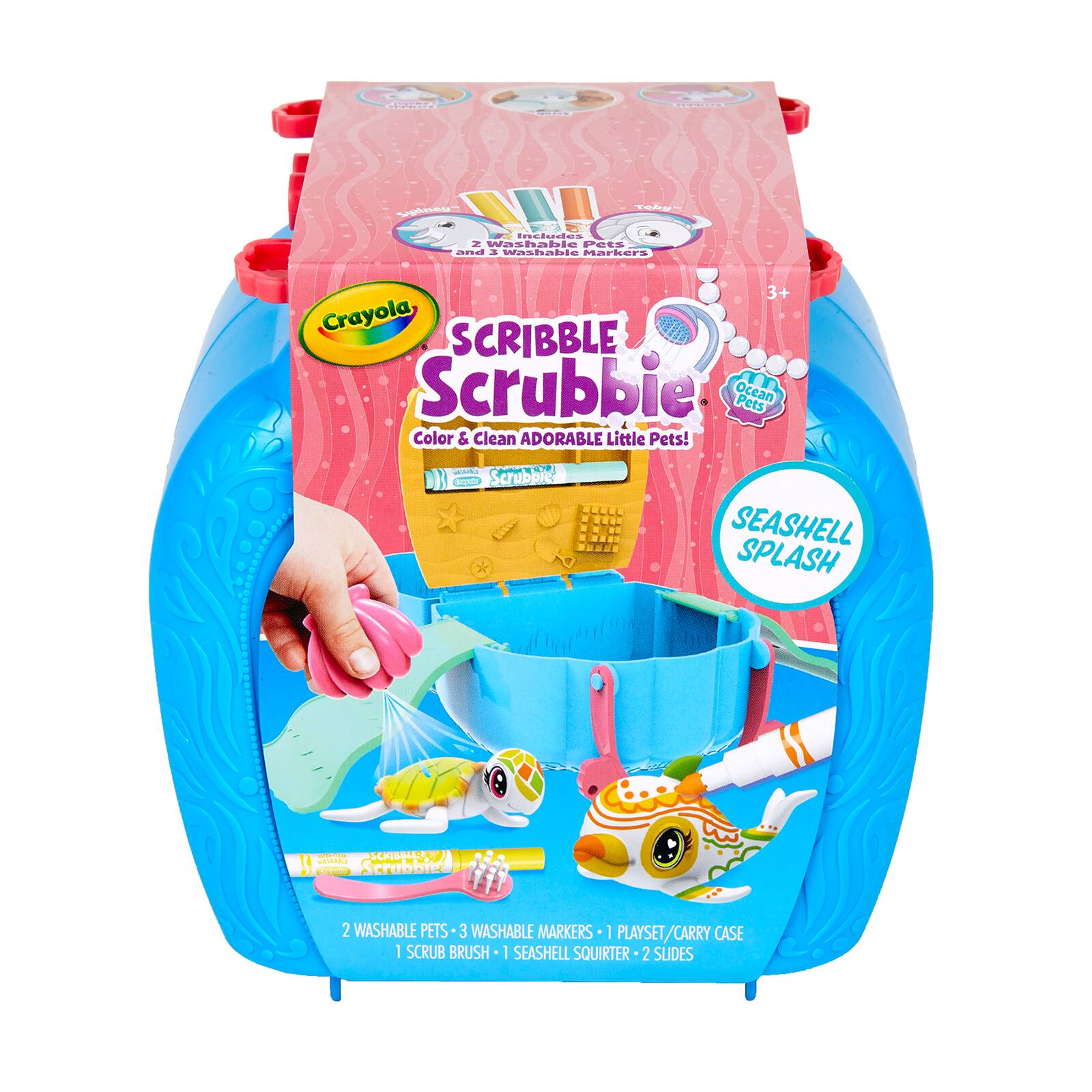 Crayola® Scribble Scrubbie® Ocean Pets Seashell Splash