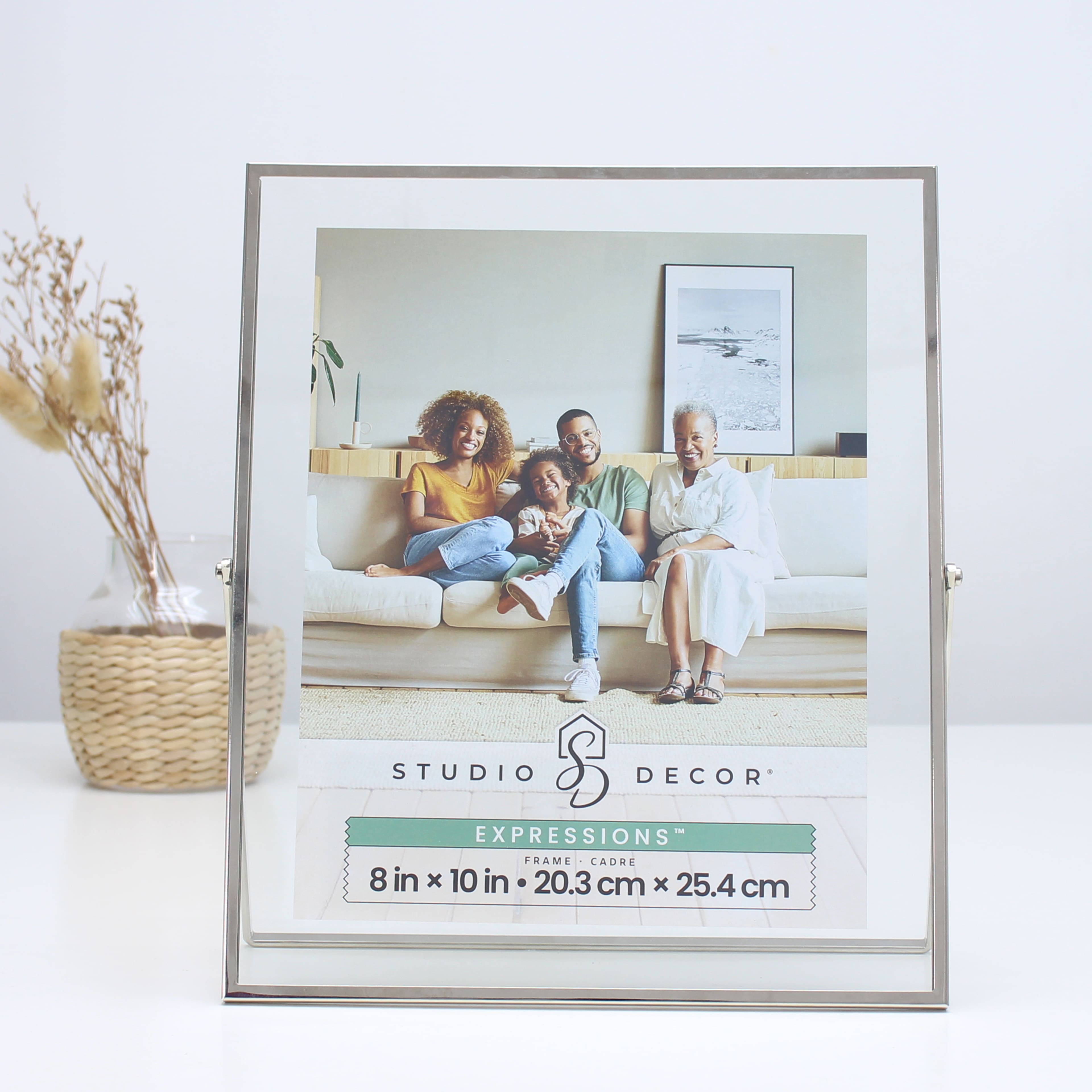 Expressions™ Silver Metal Tabletop Float Frame by Studio Décor®