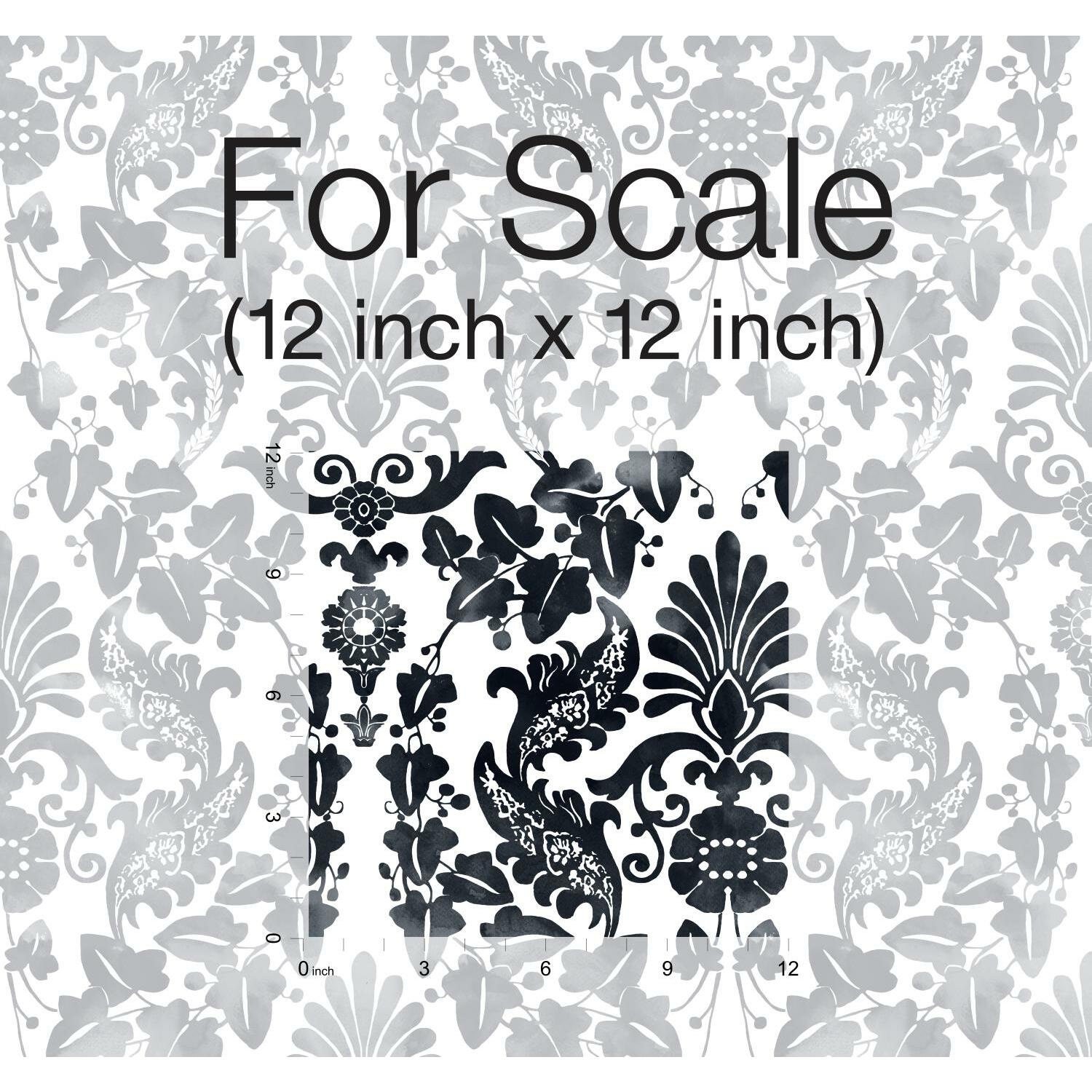 RoomMates Vine Damask Peel & Stick Wallpaper