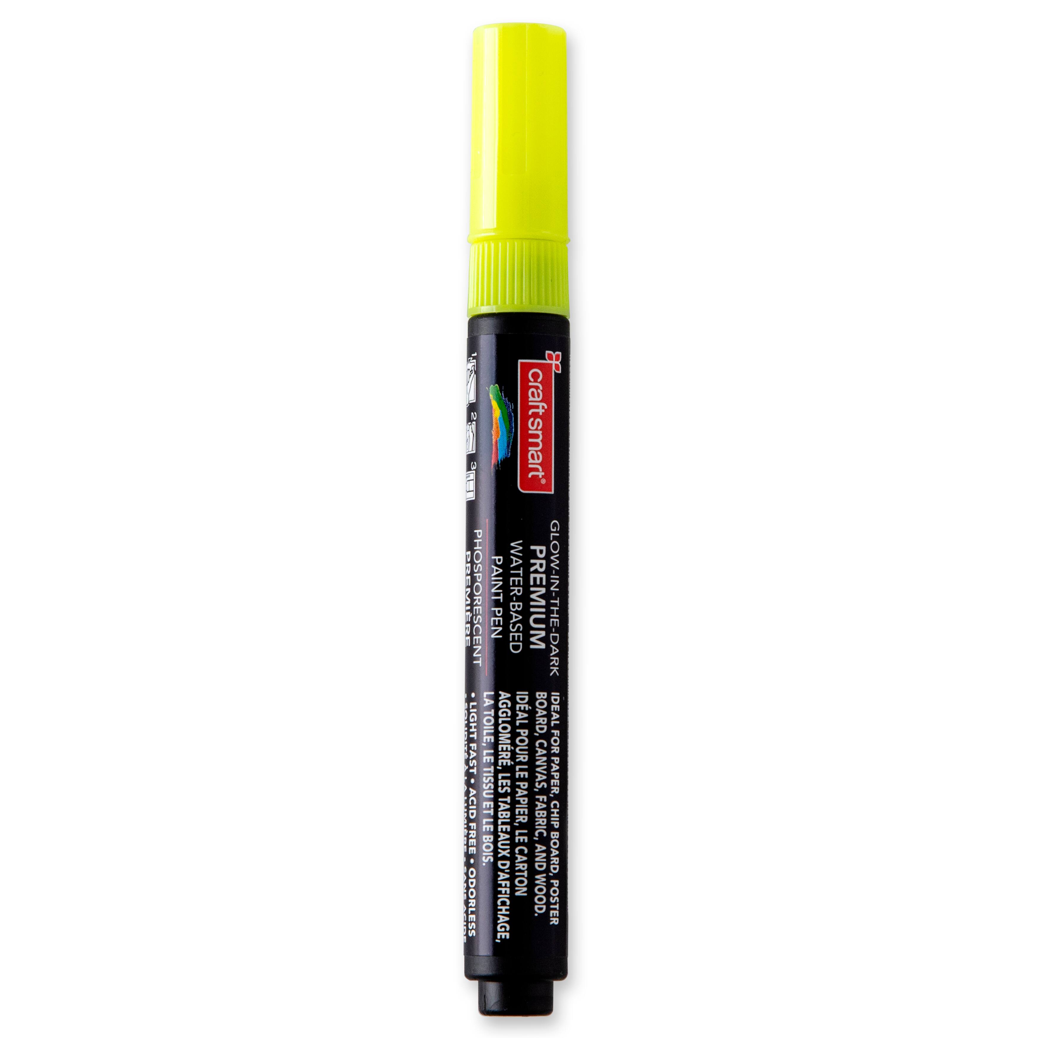 Premium Medium Tip Glow-in-the-Dark Water-Based Paint Pen by Craft Smart®